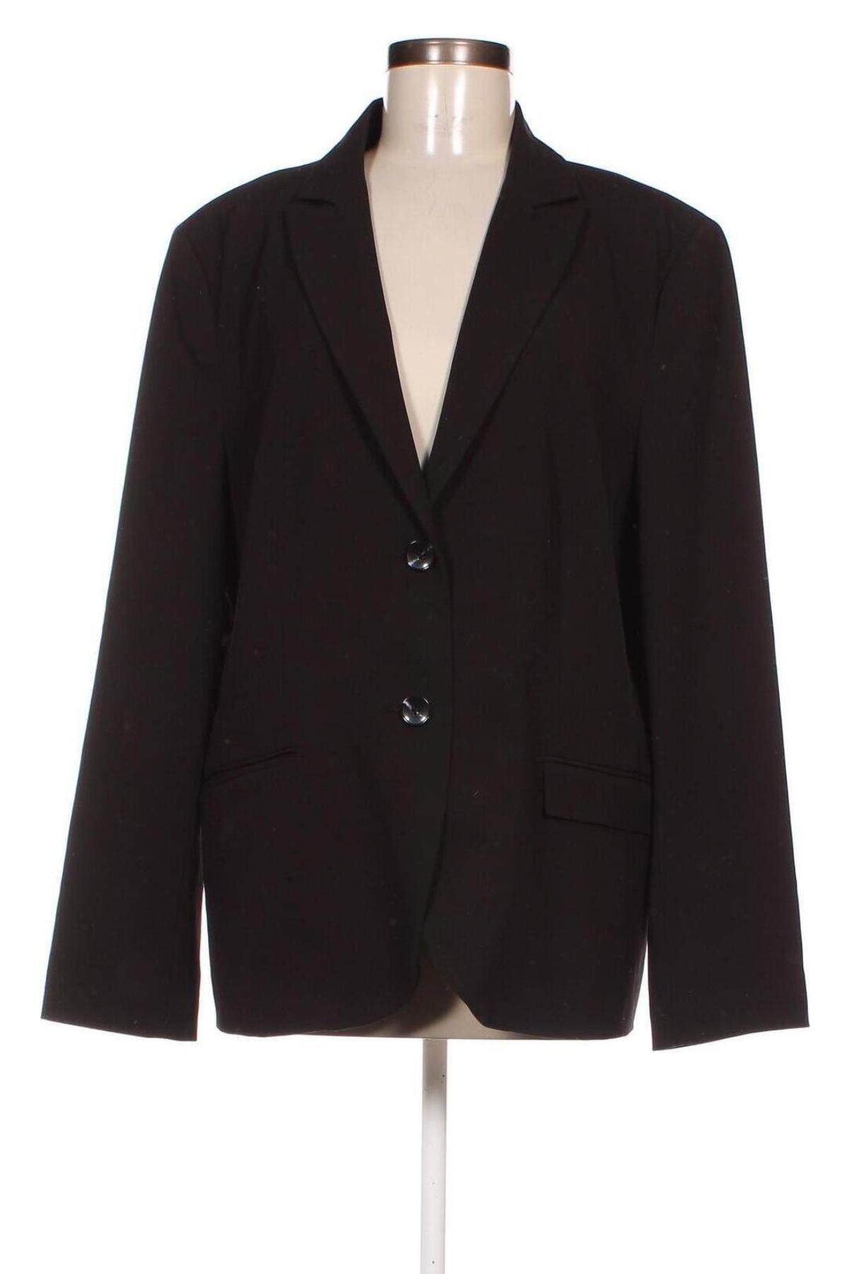 Γυναικείο σακάκι Michele Boyard, Μέγεθος XXL, Χρώμα Μαύρο, Τιμή 16,33 €