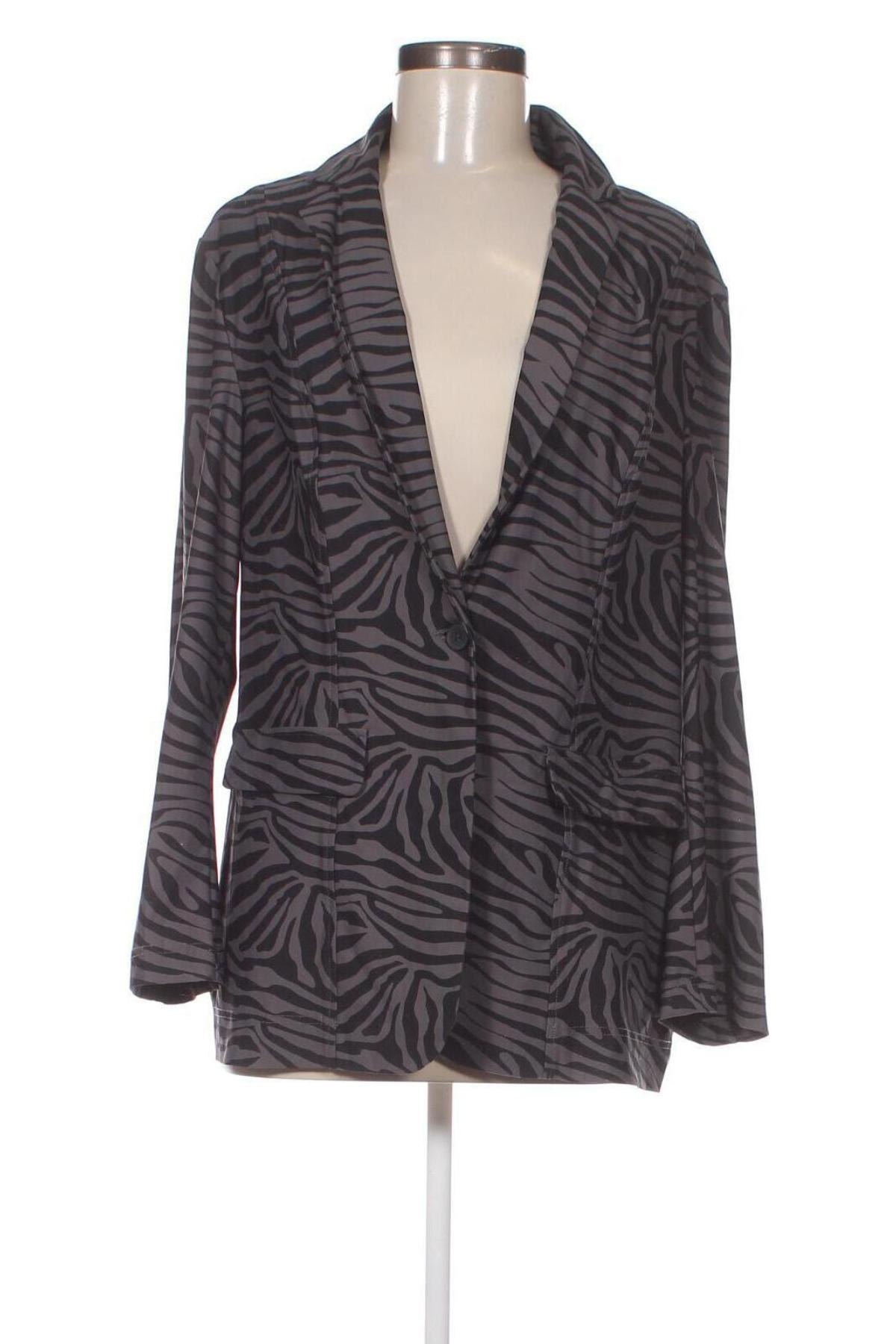 Γυναικείο σακάκι Ms Mode, Μέγεθος XL, Χρώμα Πολύχρωμο, Τιμή 10,89 €
