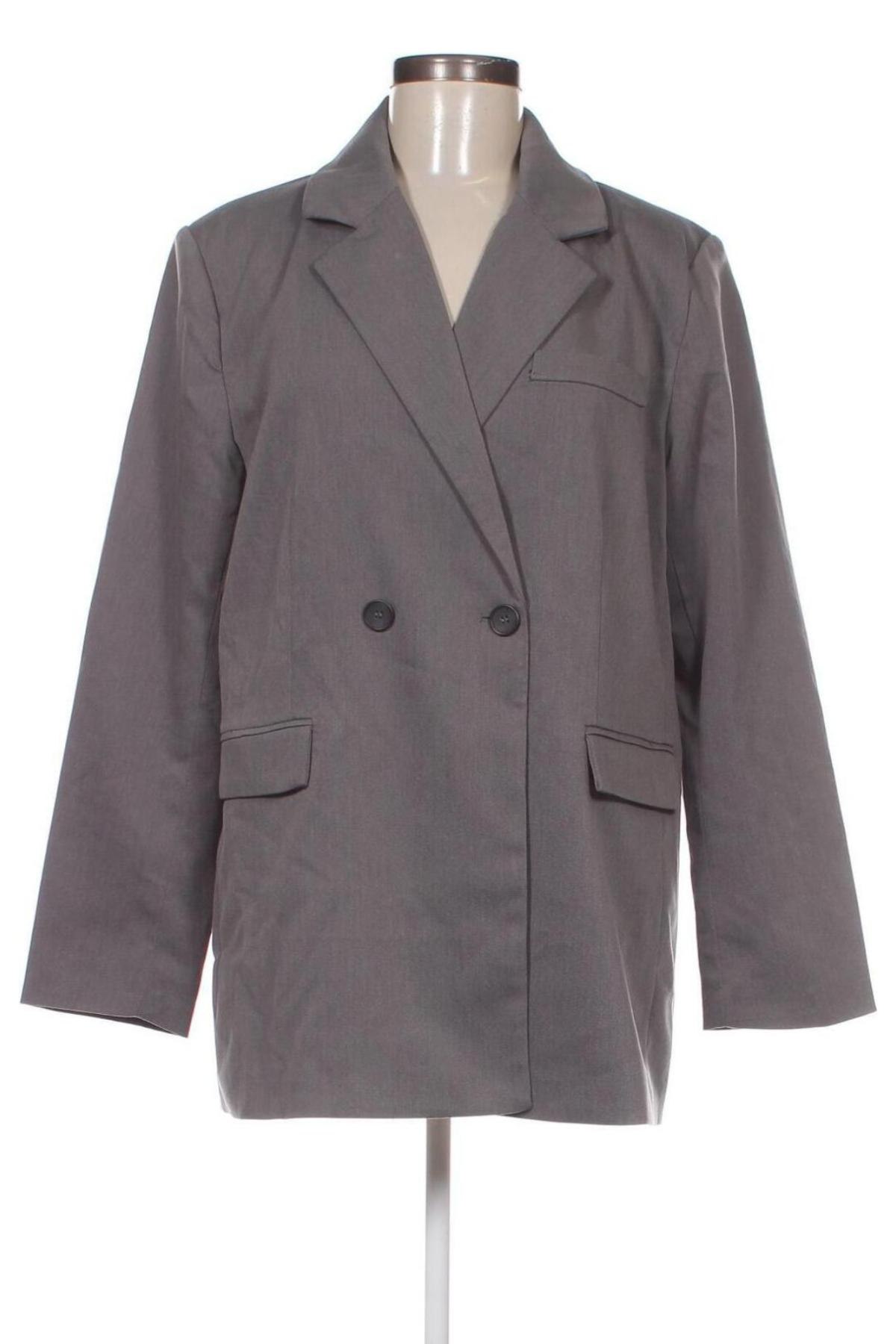 Γυναικείο σακάκι ONLY, Μέγεθος M, Χρώμα Γκρί, Τιμή 14,38 €