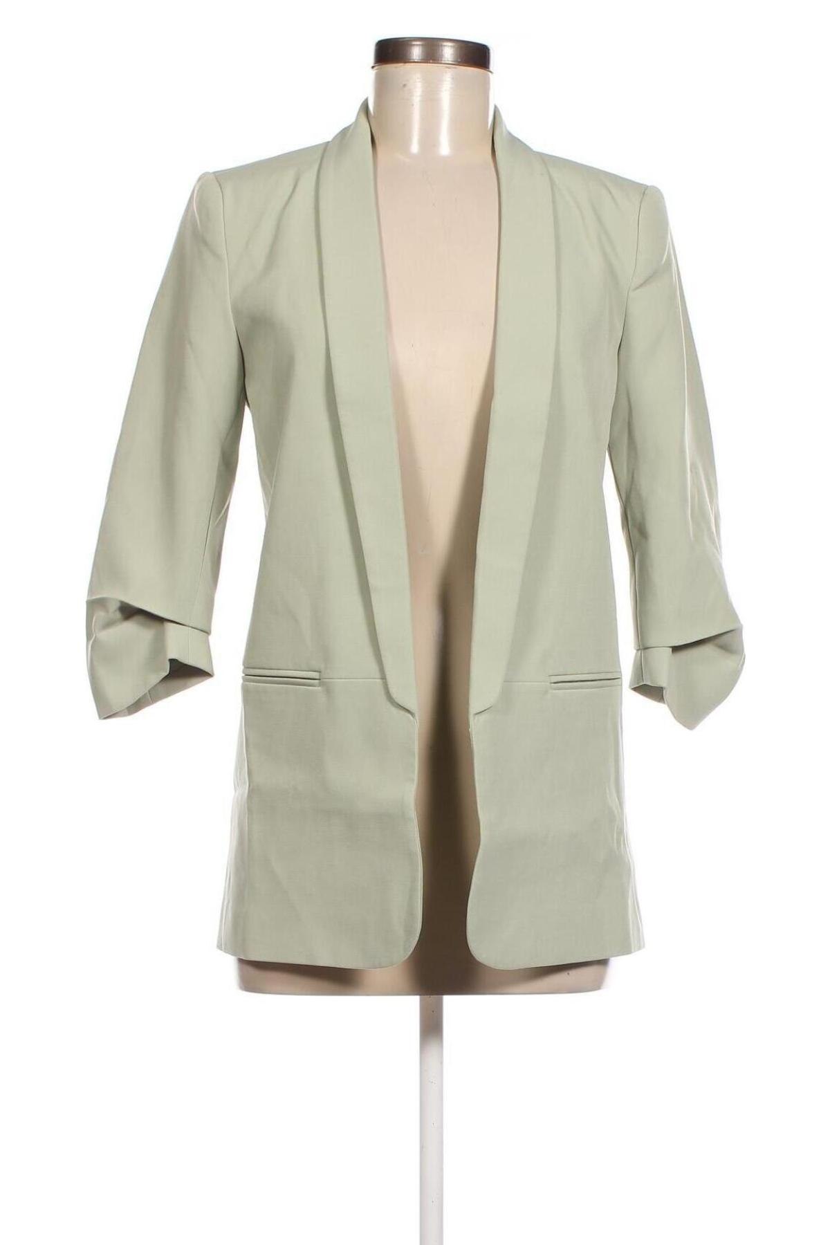 Γυναικείο σακάκι ONLY, Μέγεθος XS, Χρώμα Πράσινο, Τιμή 19,18 €