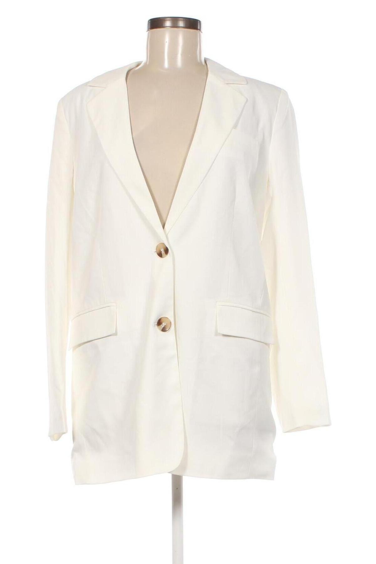 Γυναικείο σακάκι ONLY, Μέγεθος M, Χρώμα Λευκό, Τιμή 15,82 €