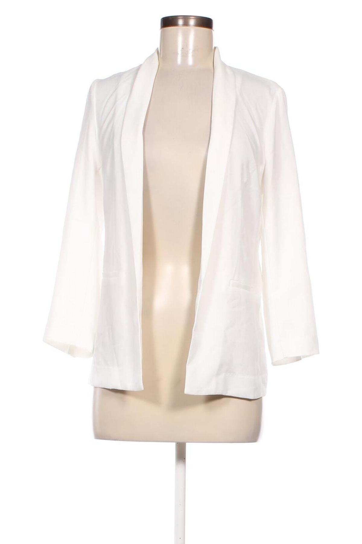 Γυναικείο σακάκι Orsay, Μέγεθος XS, Χρώμα Λευκό, Τιμή 10,89 €