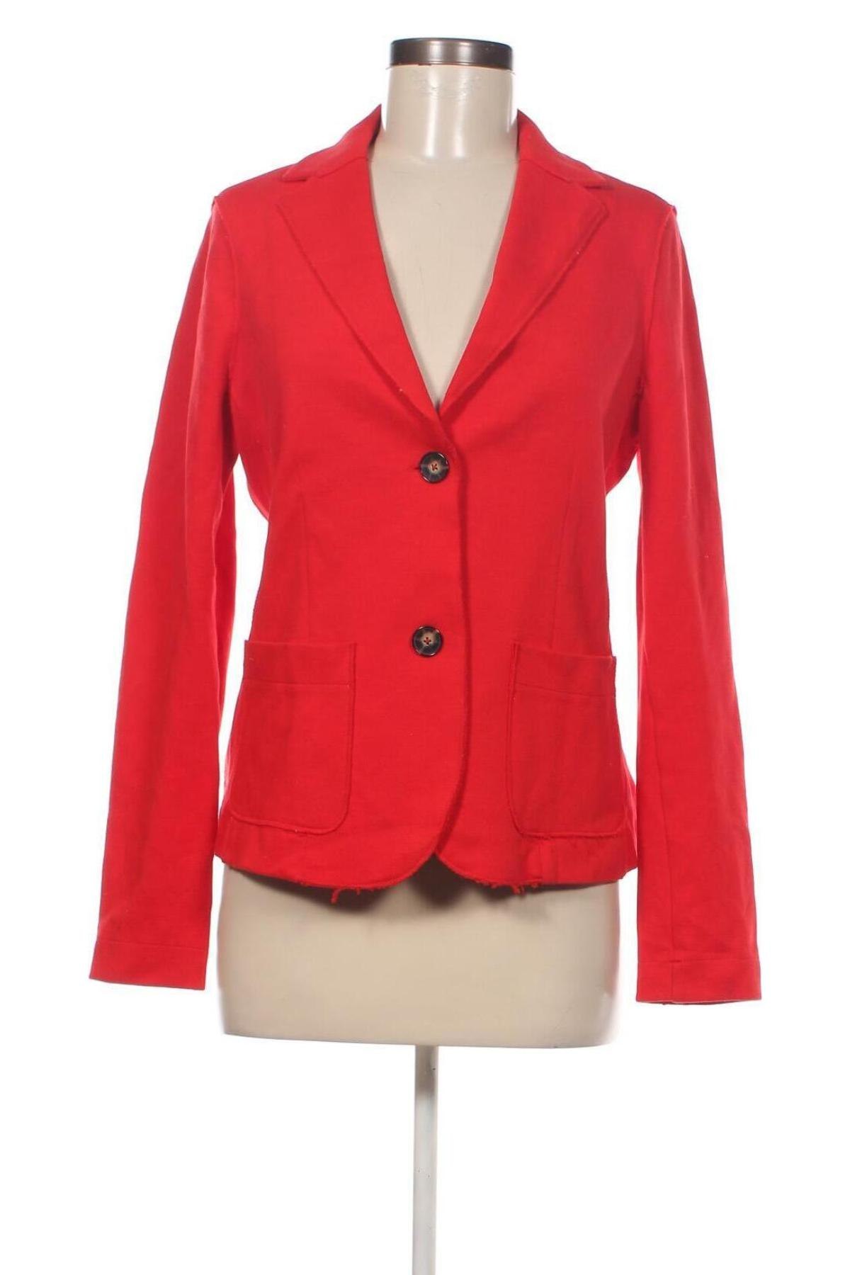 Γυναικείο σακάκι Oui, Μέγεθος S, Χρώμα Κόκκινο, Τιμή 31,46 €