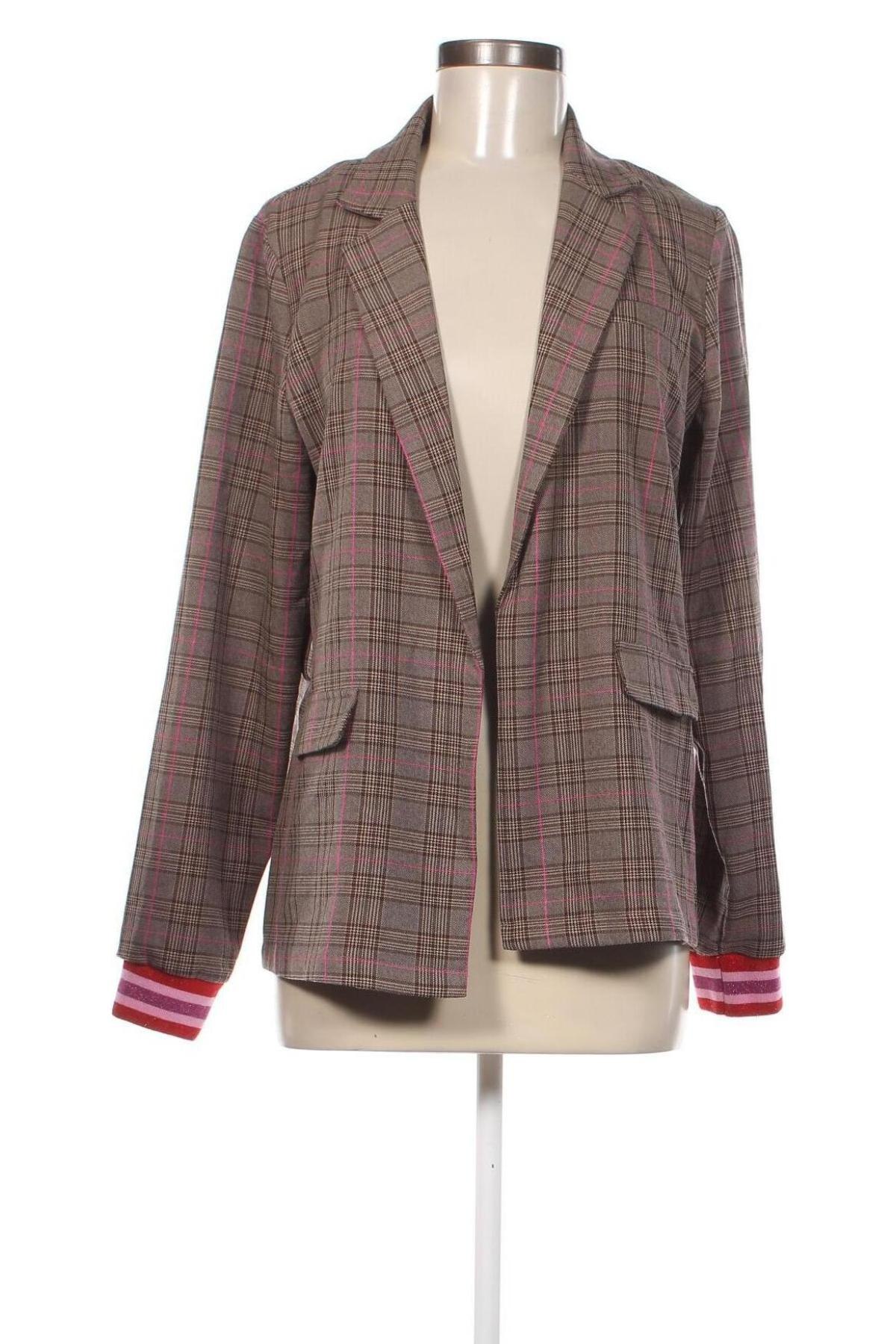Γυναικείο σακάκι Pieces, Μέγεθος S, Χρώμα Πολύχρωμο, Τιμή 11,41 €