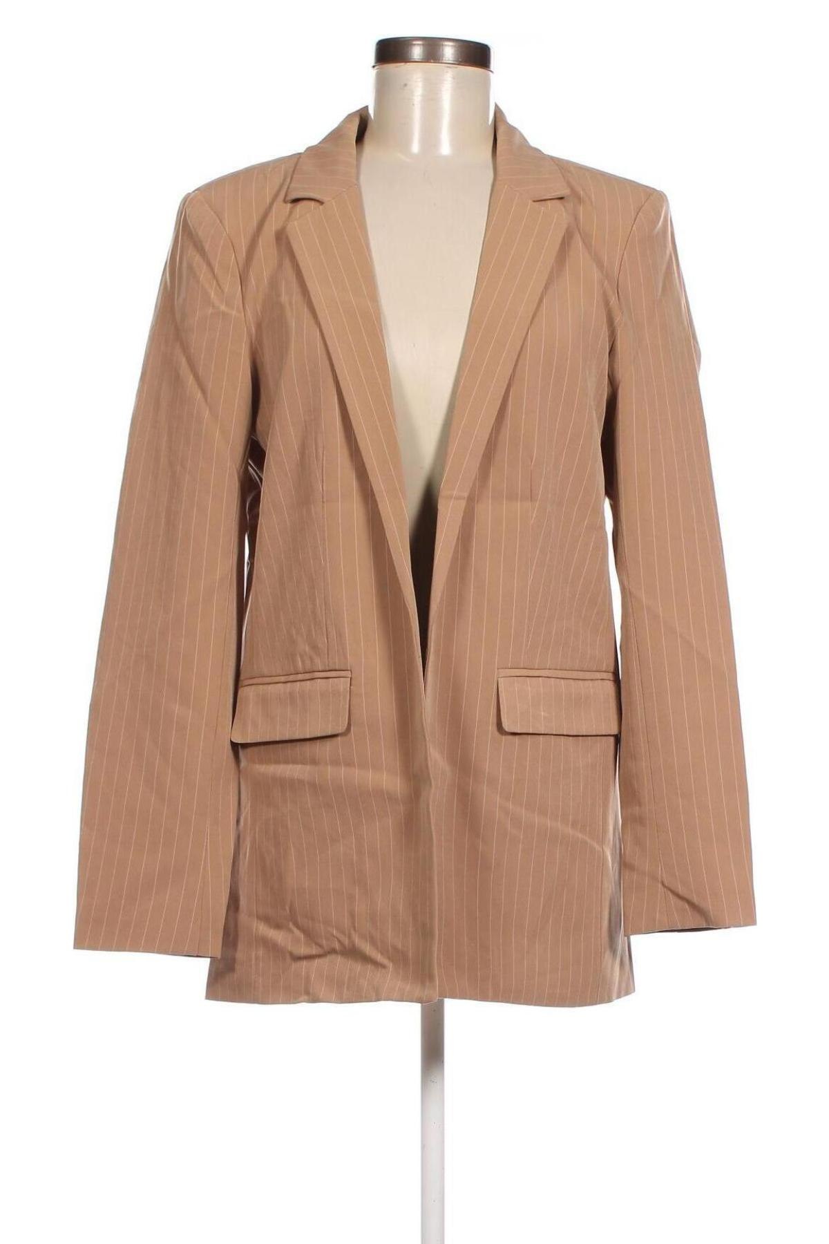 Damen Blazer Pieces, Größe L, Farbe Beige, Preis 8,99 €