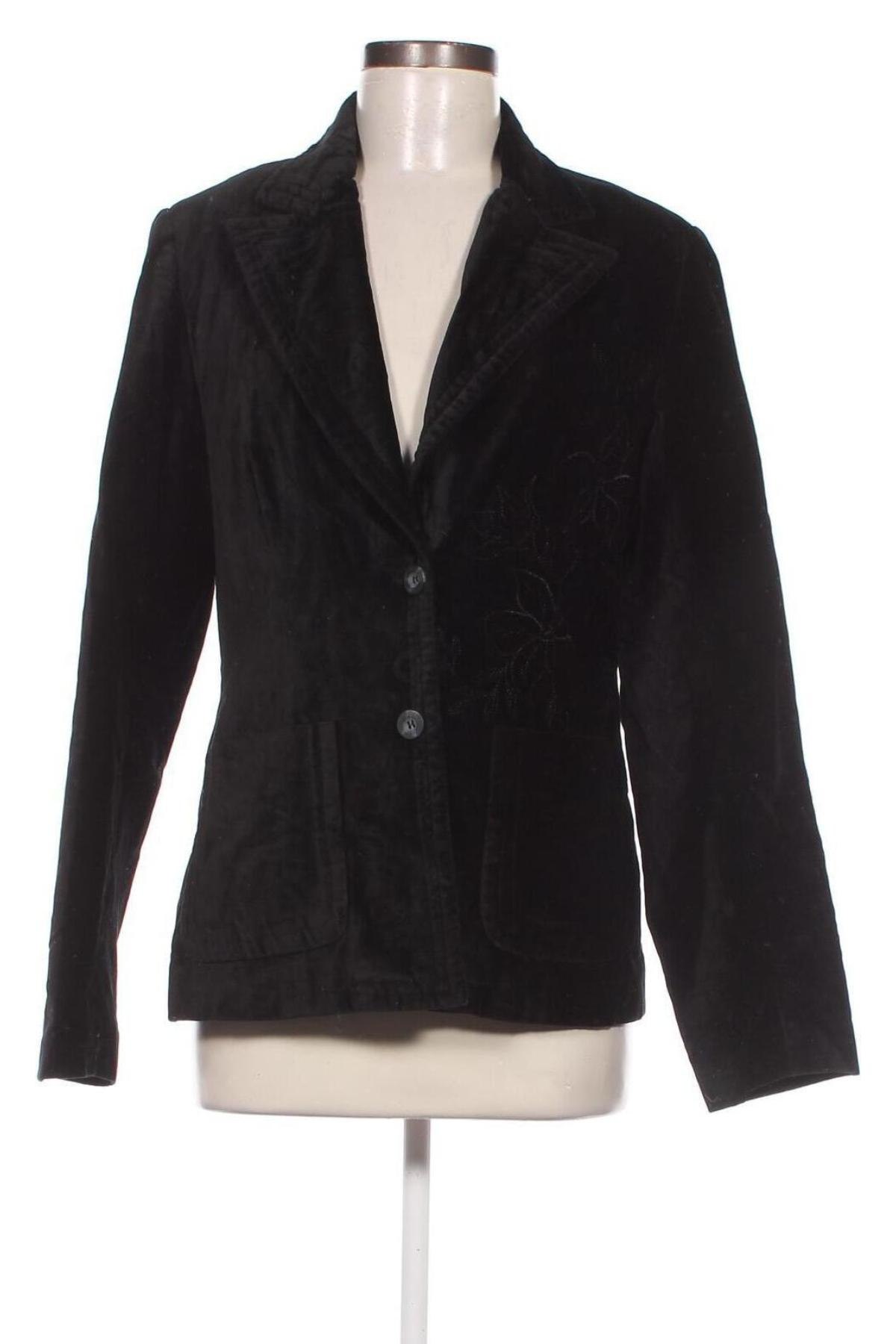 Γυναικείο σακάκι Popin, Μέγεθος M, Χρώμα Μαύρο, Τιμή 9,53 €