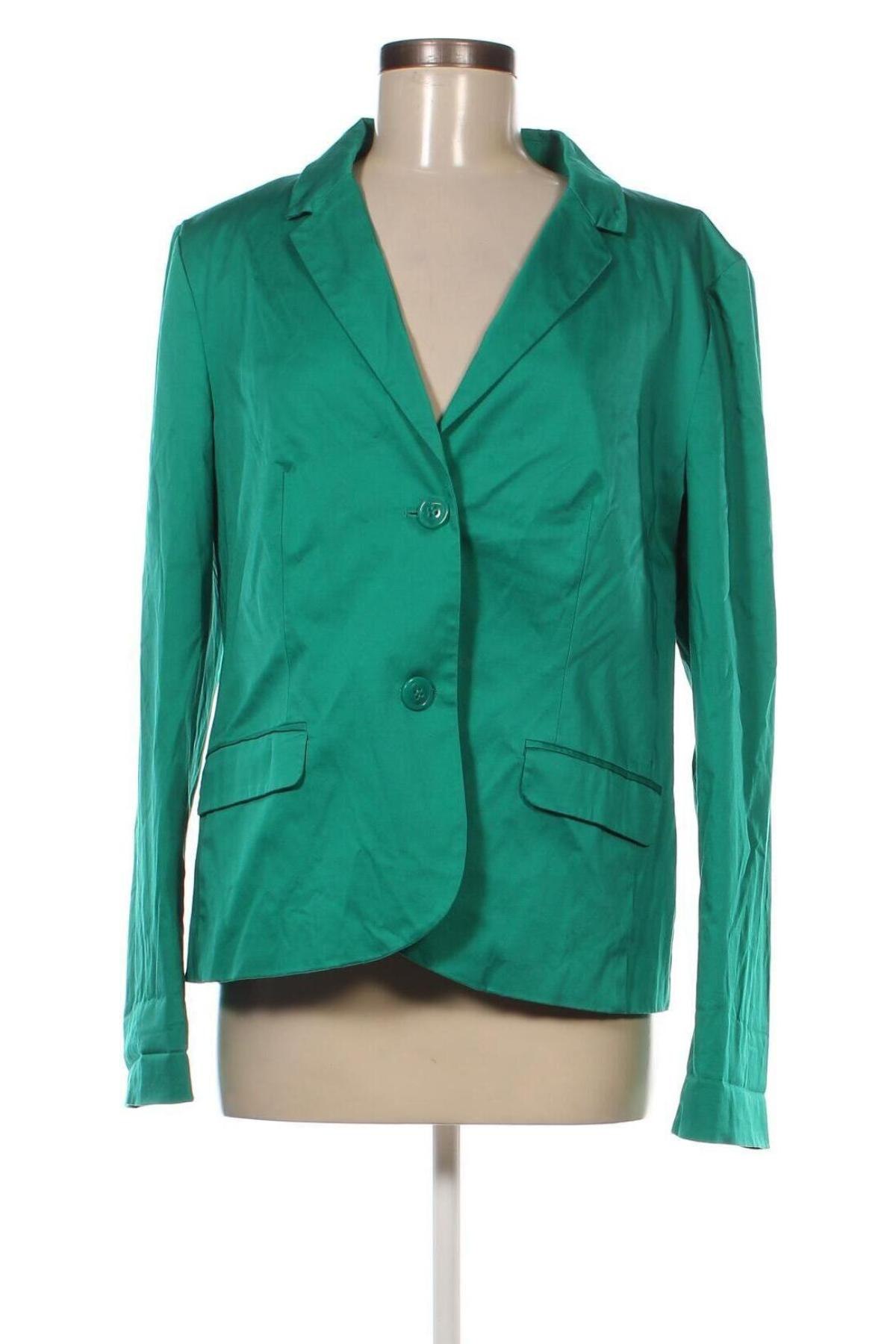 Γυναικείο σακάκι S.Oliver, Μέγεθος XL, Χρώμα Πράσινο, Τιμή 22,40 €