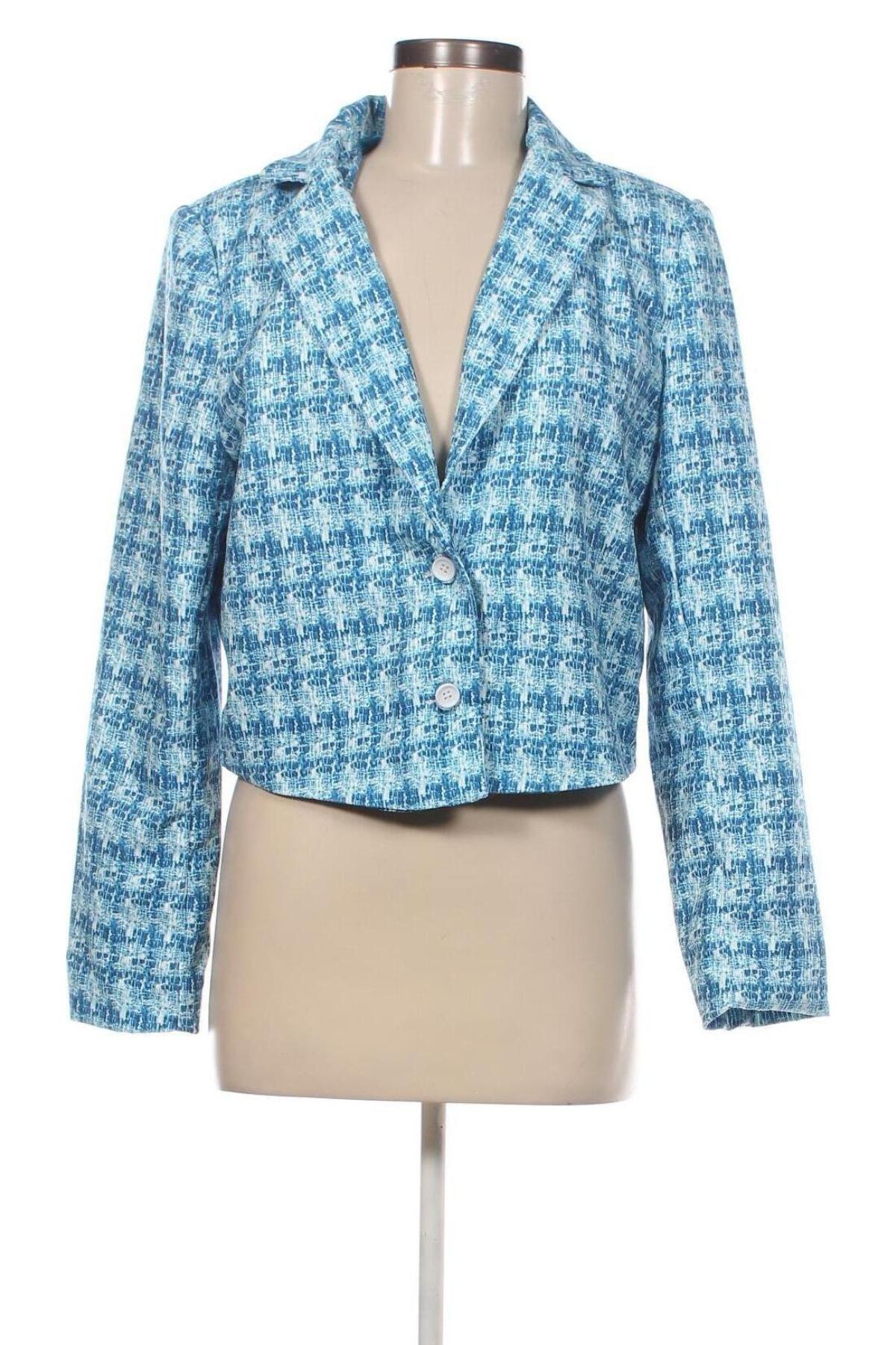 Γυναικείο σακάκι SHEIN, Μέγεθος M, Χρώμα Μπλέ, Τιμή 5,72 €
