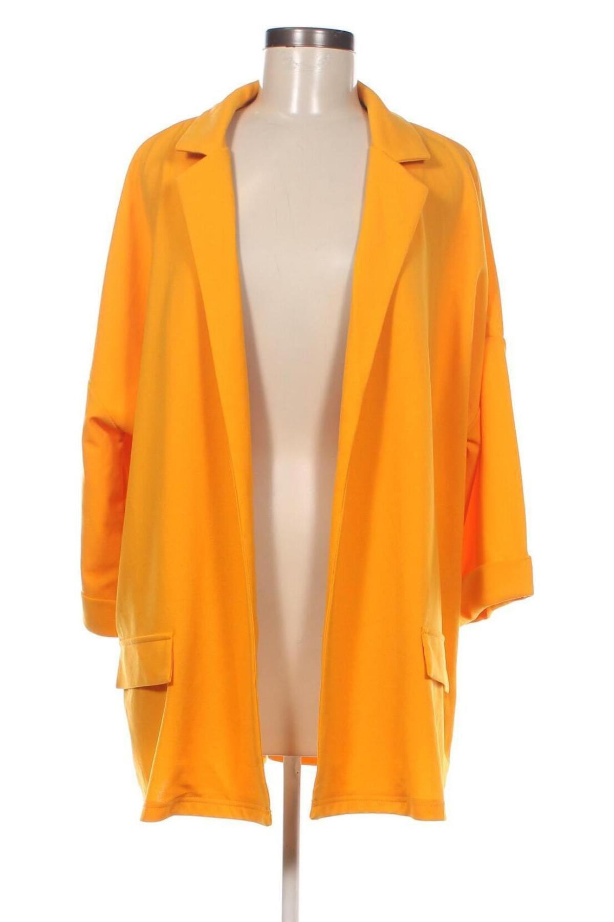 Дамско сако SHEIN, Размер XXL, Цвят Жълт, Цена 28,60 лв.