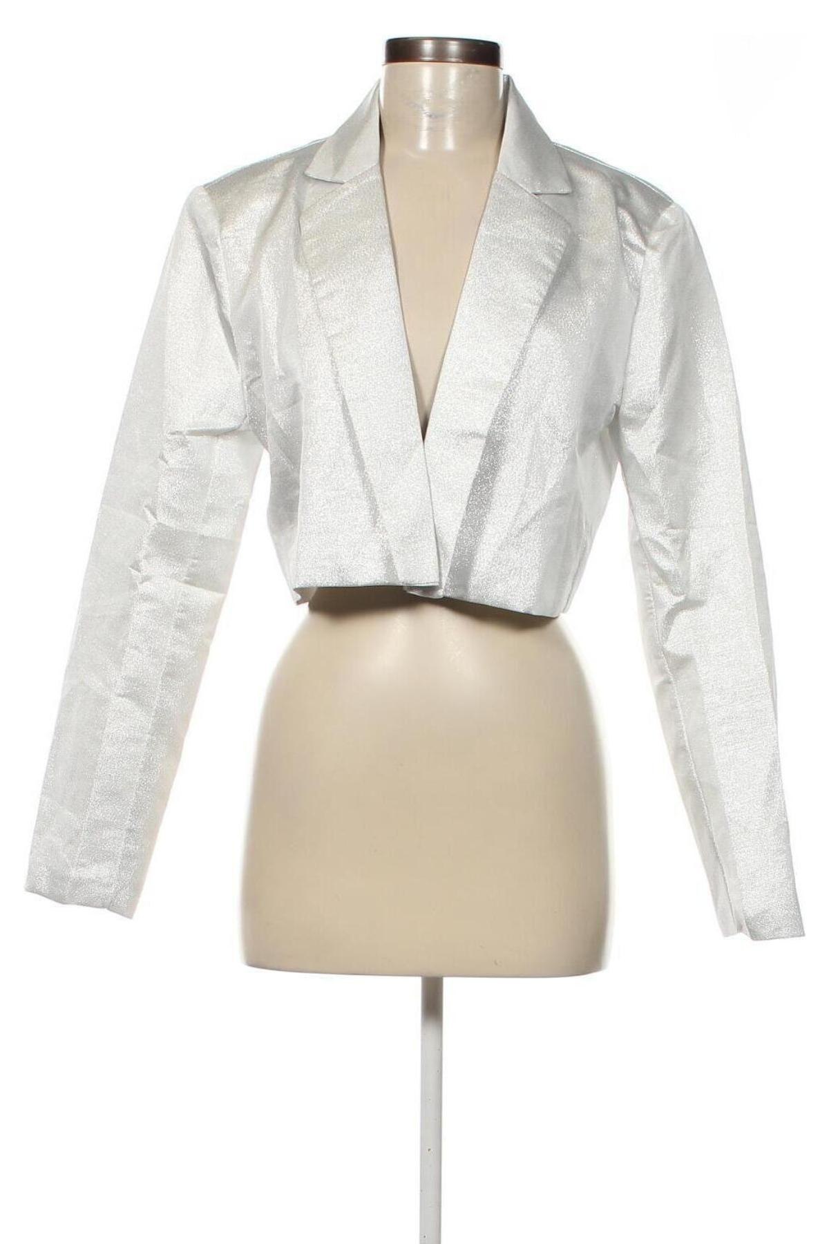 Damen Blazer SHEIN, Größe M, Farbe Silber, Preis € 6,43