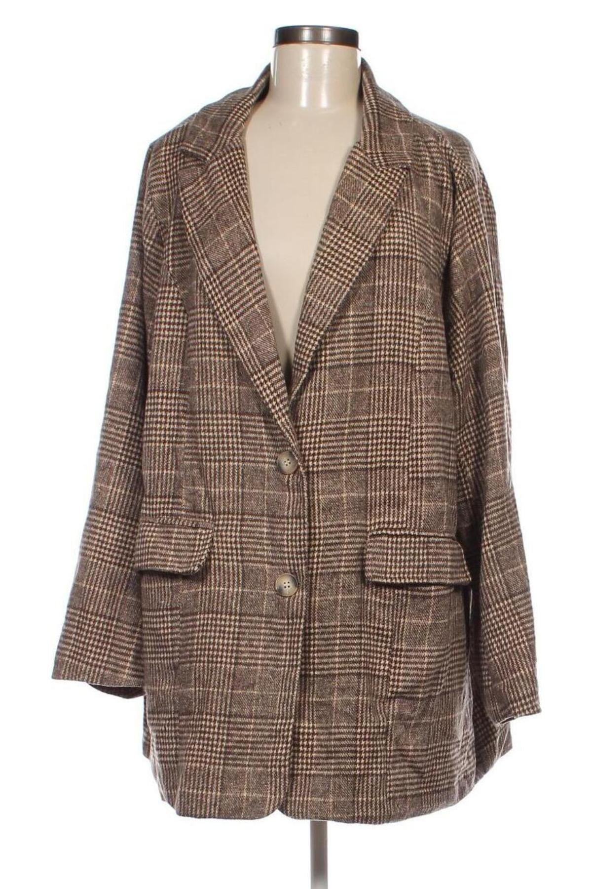 Дамско сако SHEIN, Размер XXL, Цвят Многоцветен, Цена 26,40 лв.