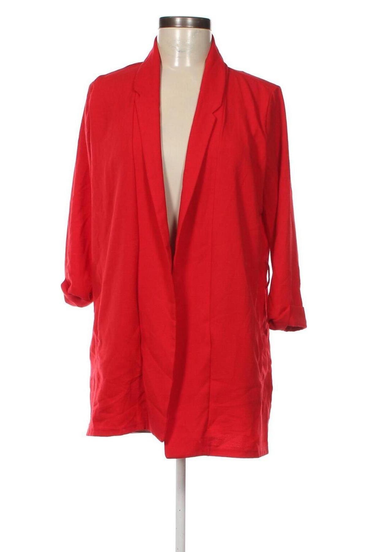 Γυναικείο σακάκι Tally Weijl, Μέγεθος L, Χρώμα Κόκκινο, Τιμή 12,25 €