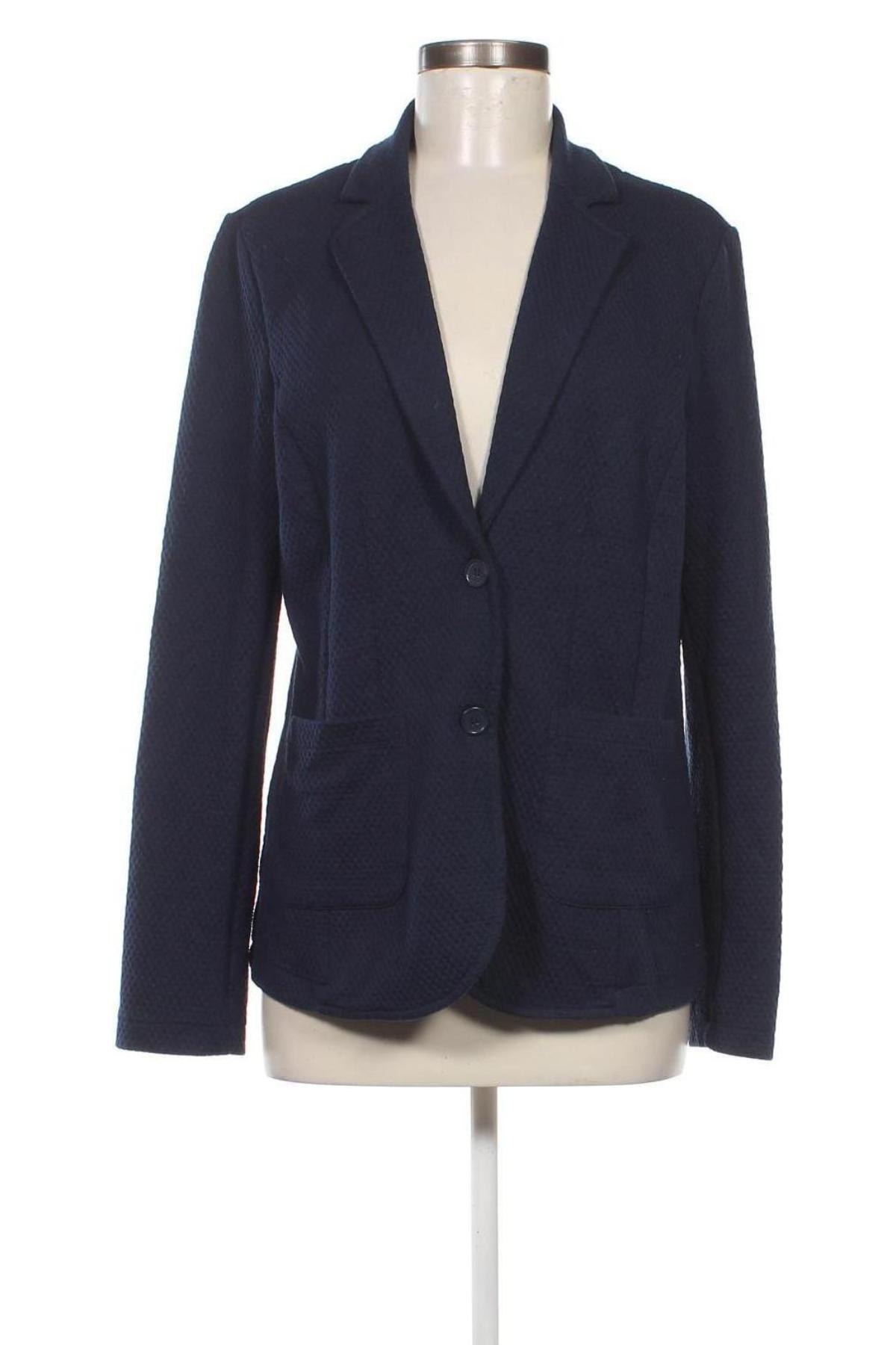 Γυναικείο σακάκι Tom Tailor, Μέγεθος XXL, Χρώμα Μπλέ, Τιμή 24,12 €