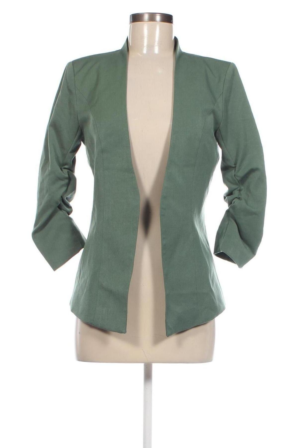 Дамско сако VILA, Размер S, Цвят Зелен, Цена 44,64 лв.