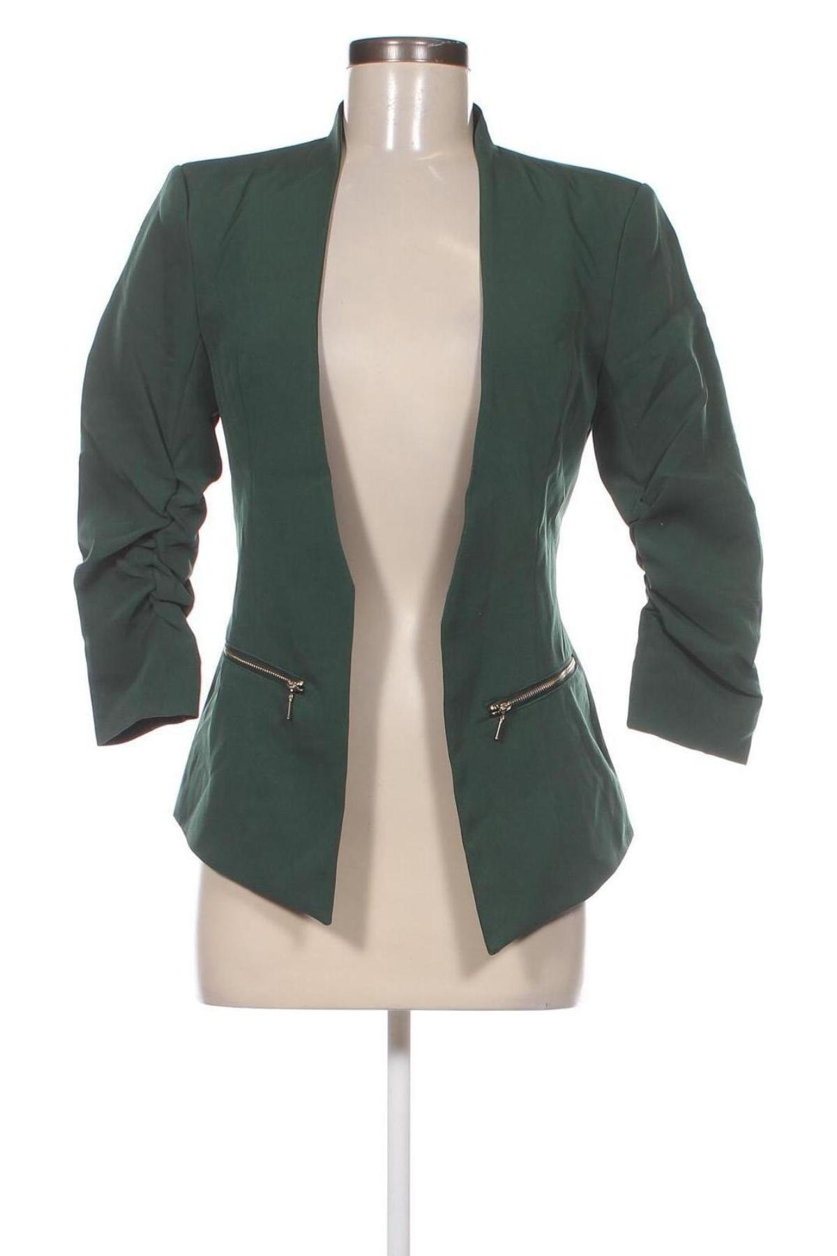 Γυναικείο σακάκι VILA, Μέγεθος S, Χρώμα Πράσινο, Τιμή 15,82 €