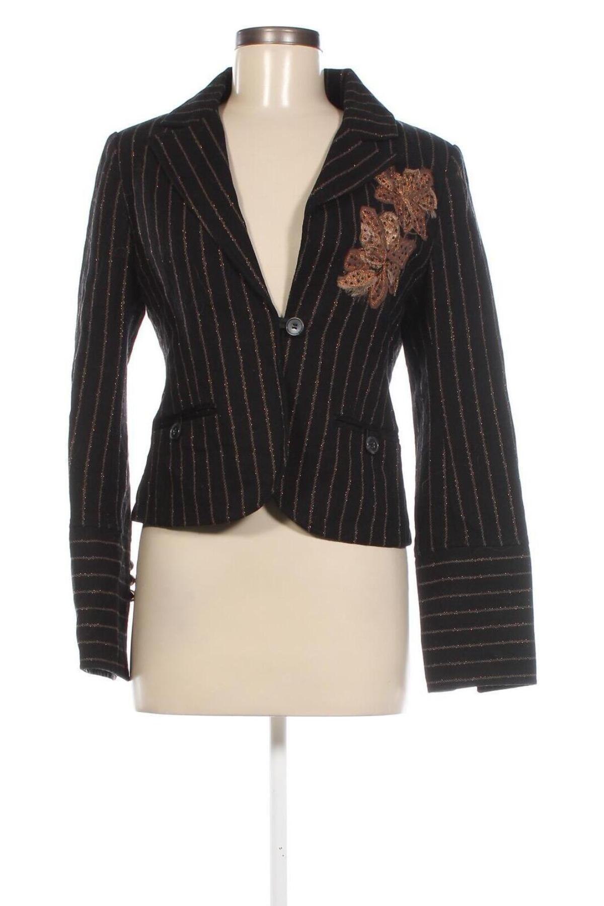 Γυναικείο σακάκι VILA, Μέγεθος M, Χρώμα Μαύρο, Τιμή 15,72 €