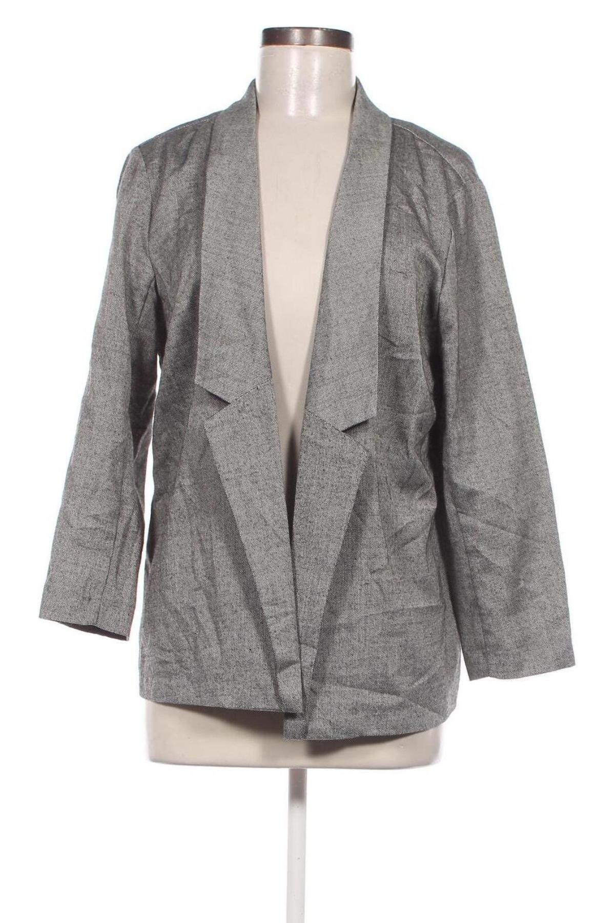 Γυναικείο σακάκι Vero Moda, Μέγεθος L, Χρώμα Γκρί, Τιμή 11,41 €