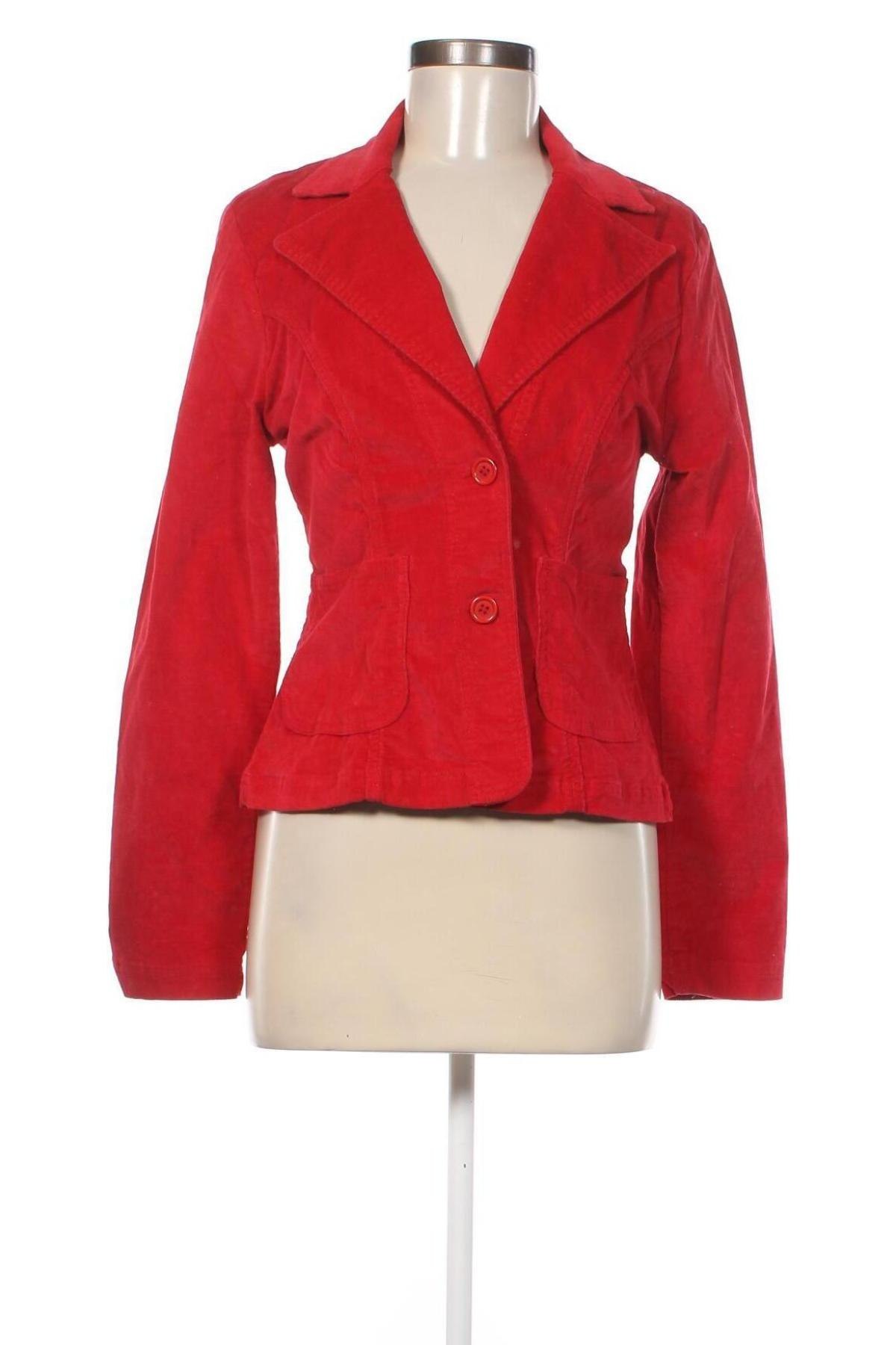 Damen Blazer Yvonne Catterfeld By Pimkie, Größe M, Farbe Rot, Preis 10,65 €