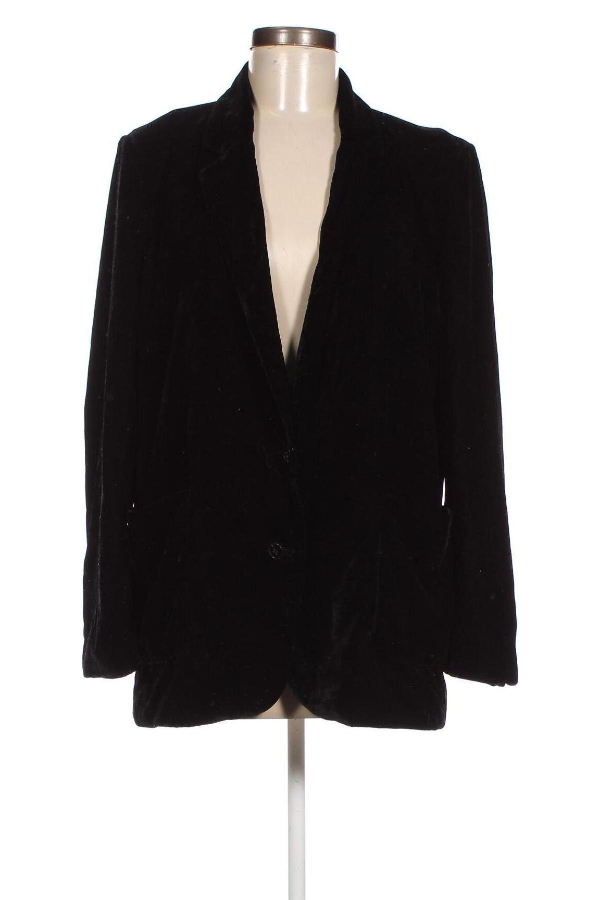 Γυναικείο σακάκι Zara, Μέγεθος L, Χρώμα Μαύρο, Τιμή 13,36 €