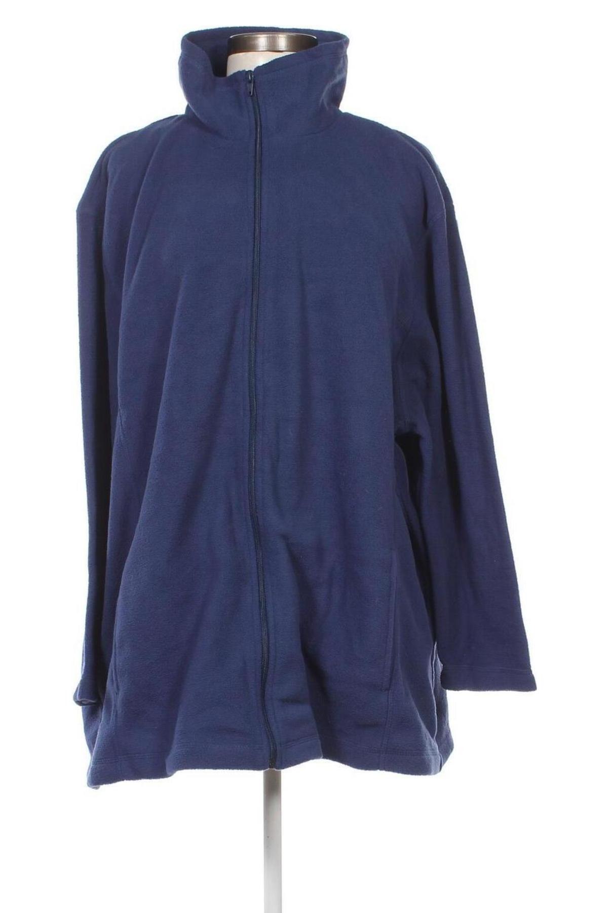 Damen Fleece Oberteil , Größe 5XL, Farbe Blau, Preis € 27,49