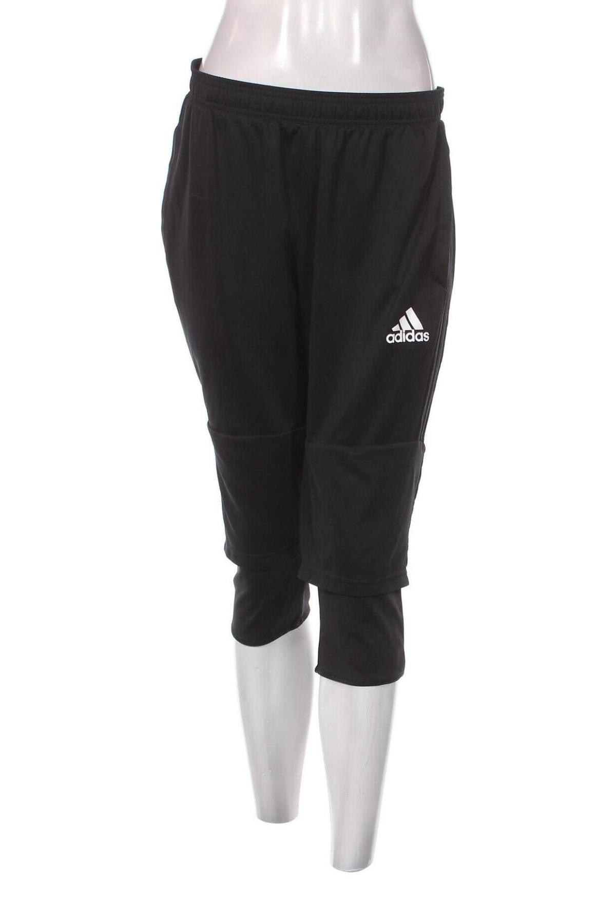 Pantaloni trening de femei Adidas, Mărime L, Culoare Negru, Preț 121,38 Lei