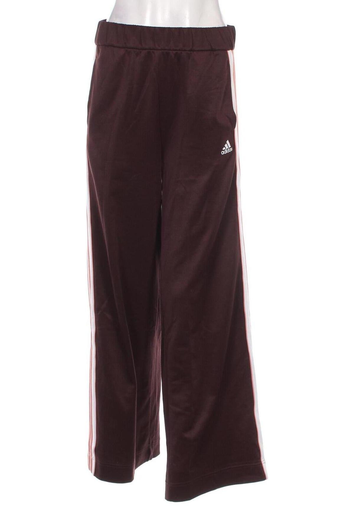 Pantaloni trening de femei Adidas, Mărime S, Culoare Maro, Preț 152,96 Lei