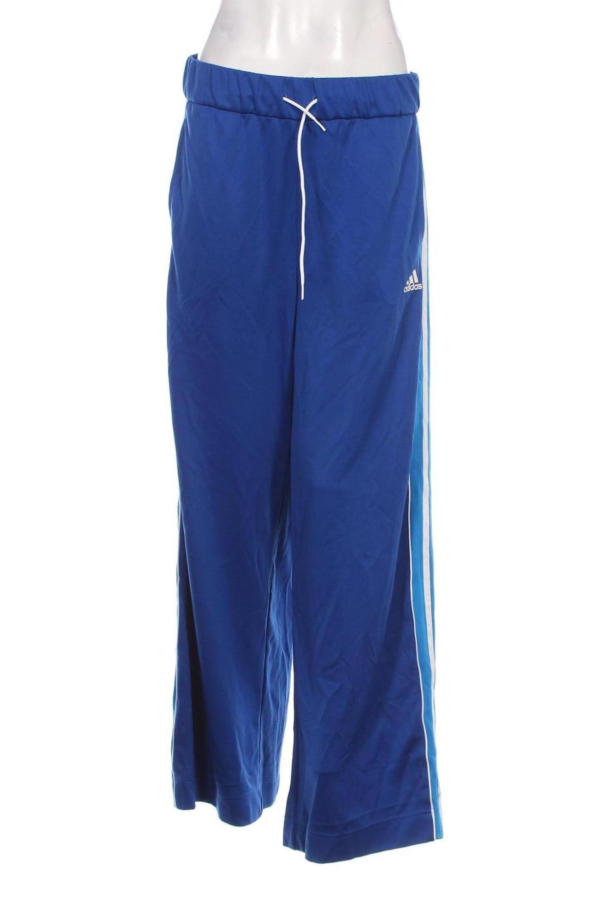 Damen Sporthose Adidas, Größe M, Farbe Blau, Preis 26,37 €