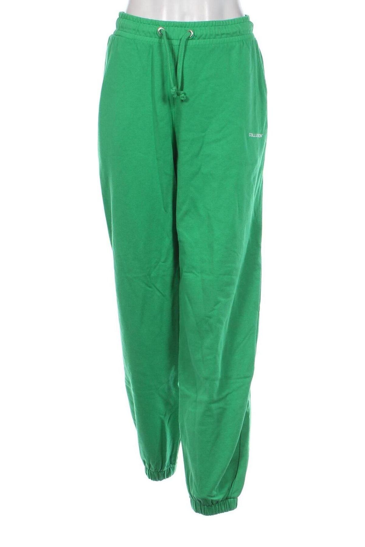 Pantaloni trening de femei Colloseum, Mărime L, Culoare Verde, Preț 39,96 Lei