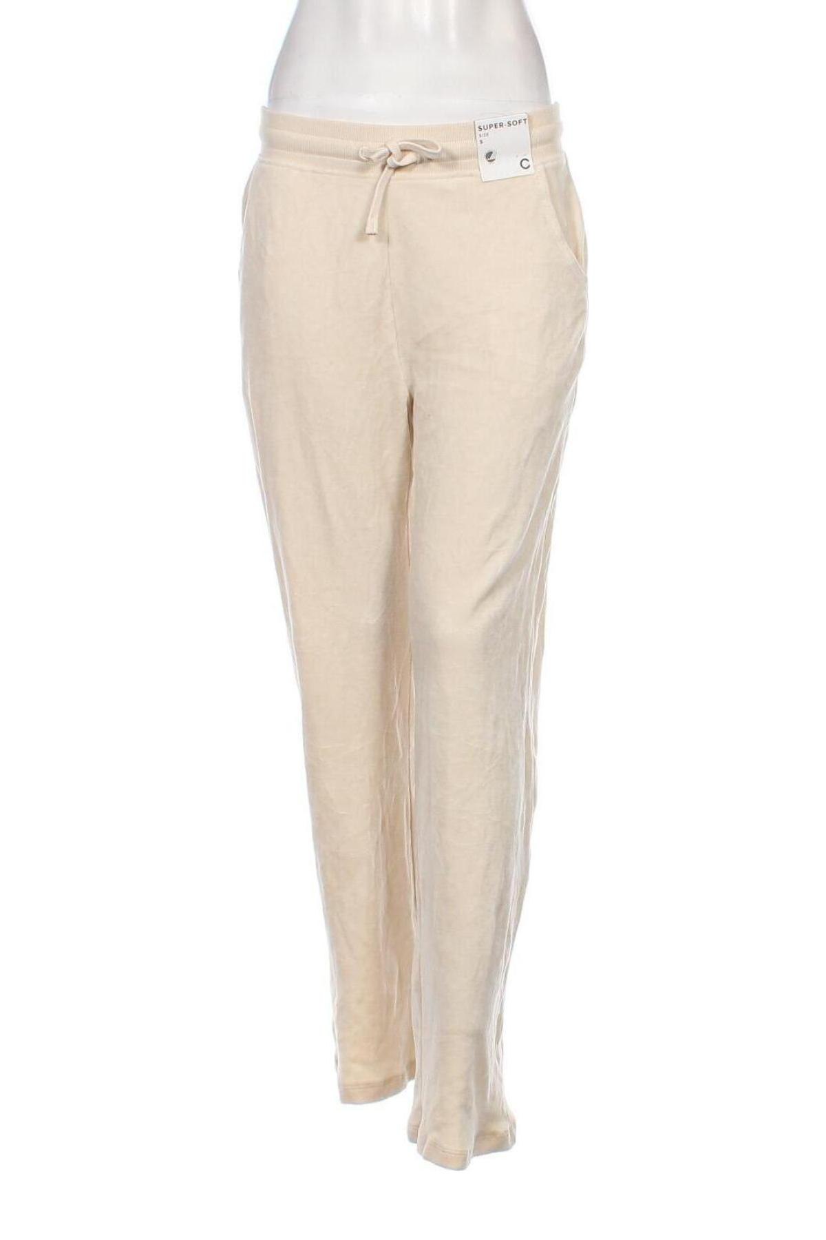 Γυναικείο αθλητικό παντελόνι Cubus, Μέγεθος S, Χρώμα Εκρού, Τιμή 11,38 €