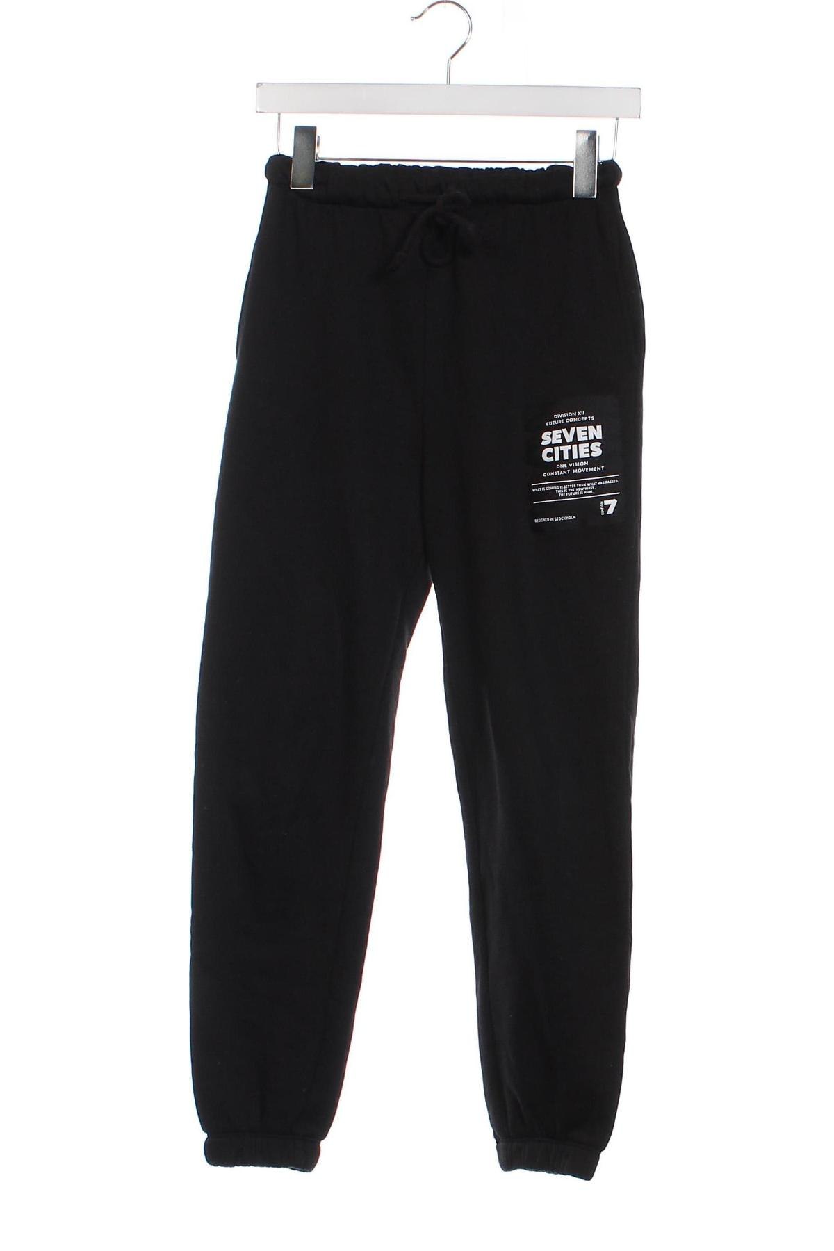 Pantaloni trening de femei H&M Divided, Mărime XS, Culoare Negru, Preț 42,17 Lei