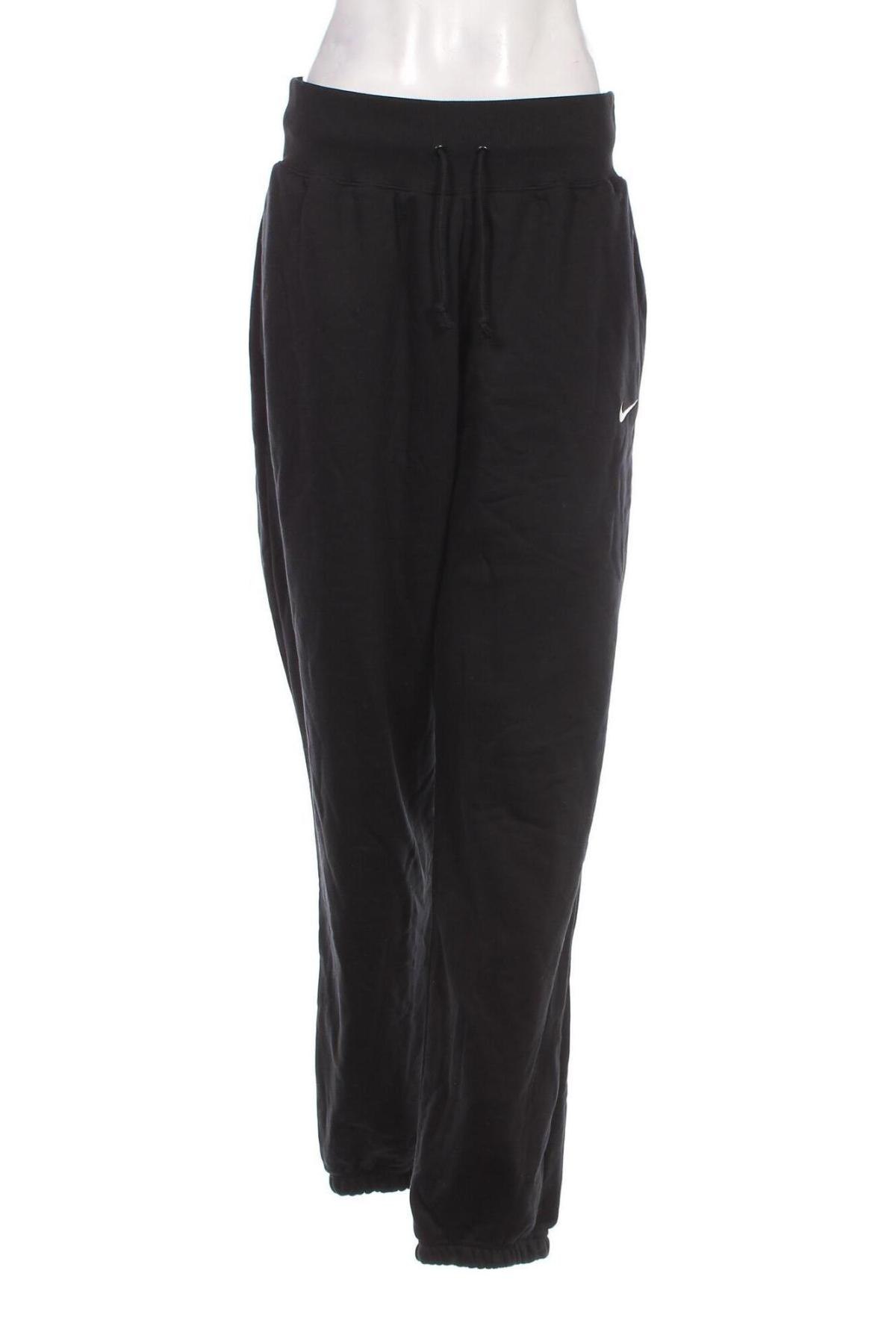 Pantaloni trening de femei Nike, Mărime M, Culoare Negru, Preț 305,92 Lei