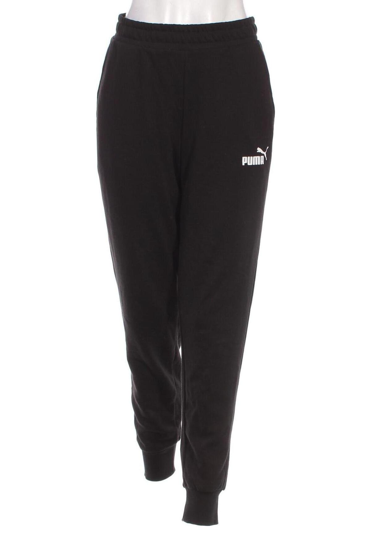 Pantaloni trening de femei PUMA, Mărime L, Culoare Negru, Preț 152,96 Lei