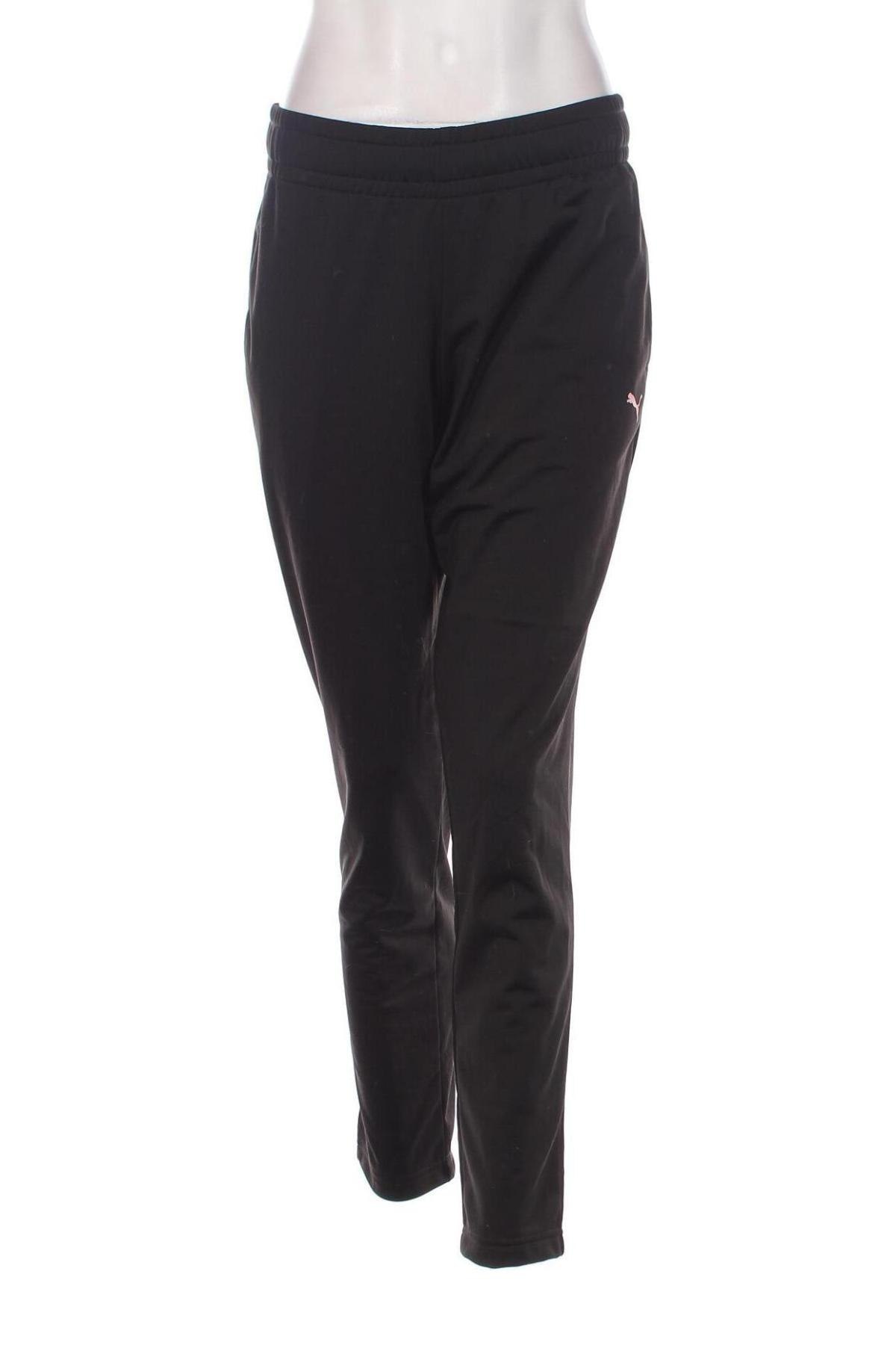 Γυναικείο αθλητικό παντελόνι PUMA, Μέγεθος M, Χρώμα Μαύρο, Τιμή 21,56 €