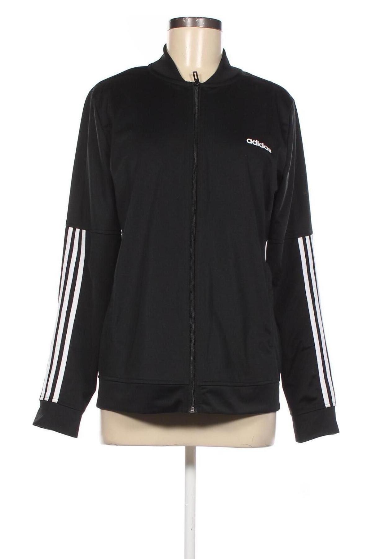 Bluză trening de femei Adidas, Mărime L, Culoare Negru, Preț 122,45 Lei