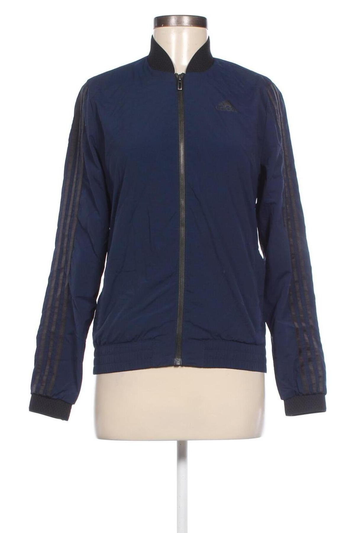 Γυναικείο μπουφάν Adidas, Μέγεθος S, Χρώμα Μπλέ, Τιμή 21,71 €