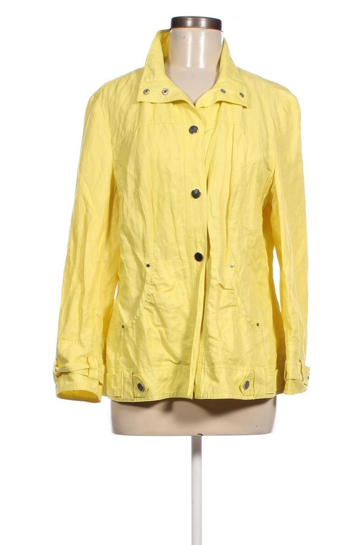 Γυναικείο μπουφάν Betty Barclay, Μέγεθος XL, Χρώμα Κίτρινο, Τιμή 24,77 €