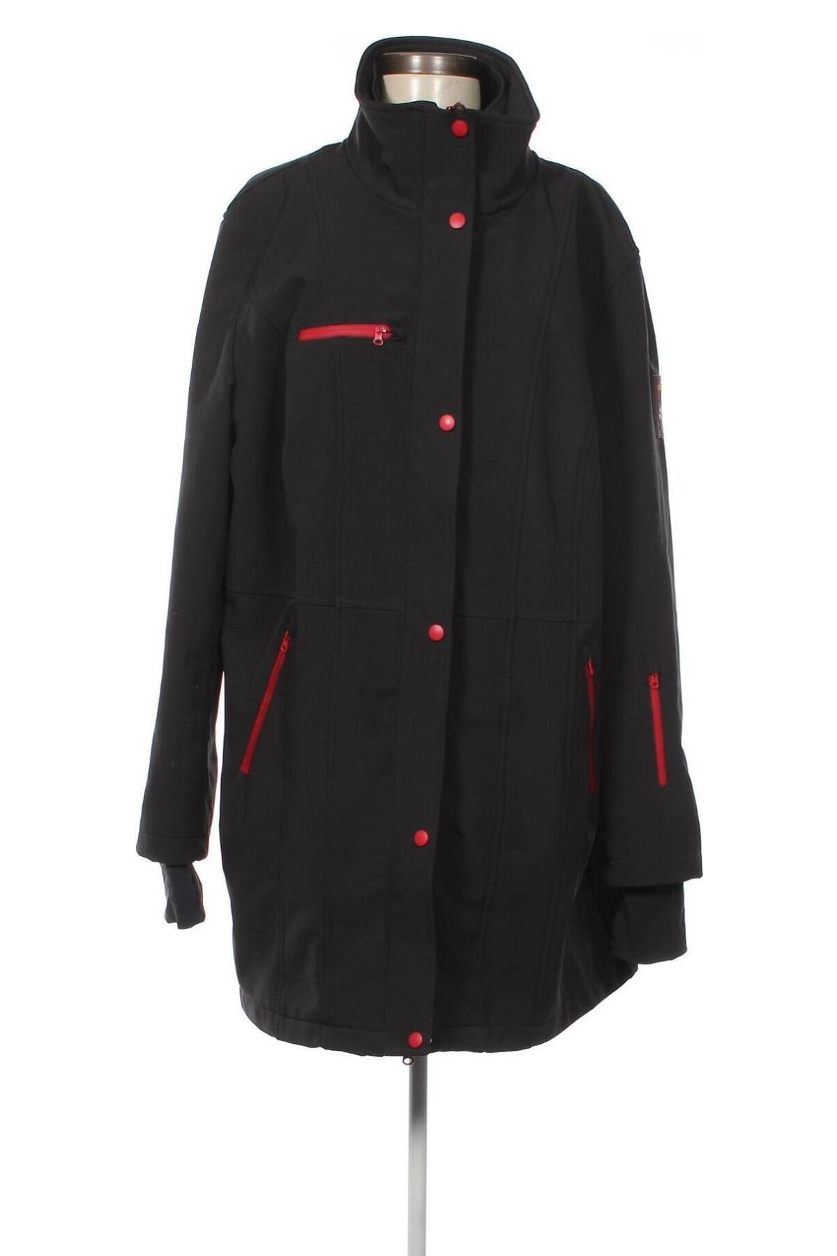 Γυναικείο μπουφάν Bpc Bonprix Collection, Μέγεθος 3XL, Χρώμα Μαύρο, Τιμή 24,50 €