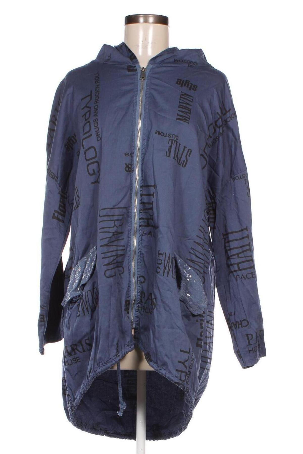 Γυναικείο μπουφάν C.A.R.O, Μέγεθος M, Χρώμα Μπλέ, Τιμή 6,50 €