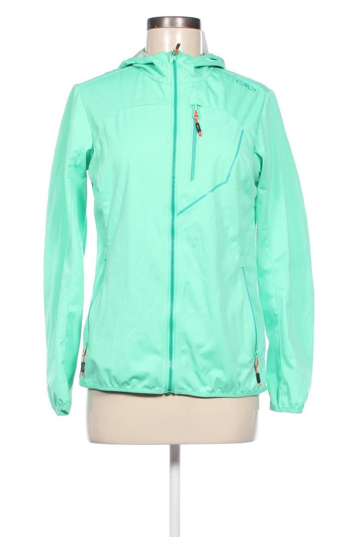 Γυναικείο μπουφάν CMP, Μέγεθος M, Χρώμα Πράσινο, Τιμή 12,68 €