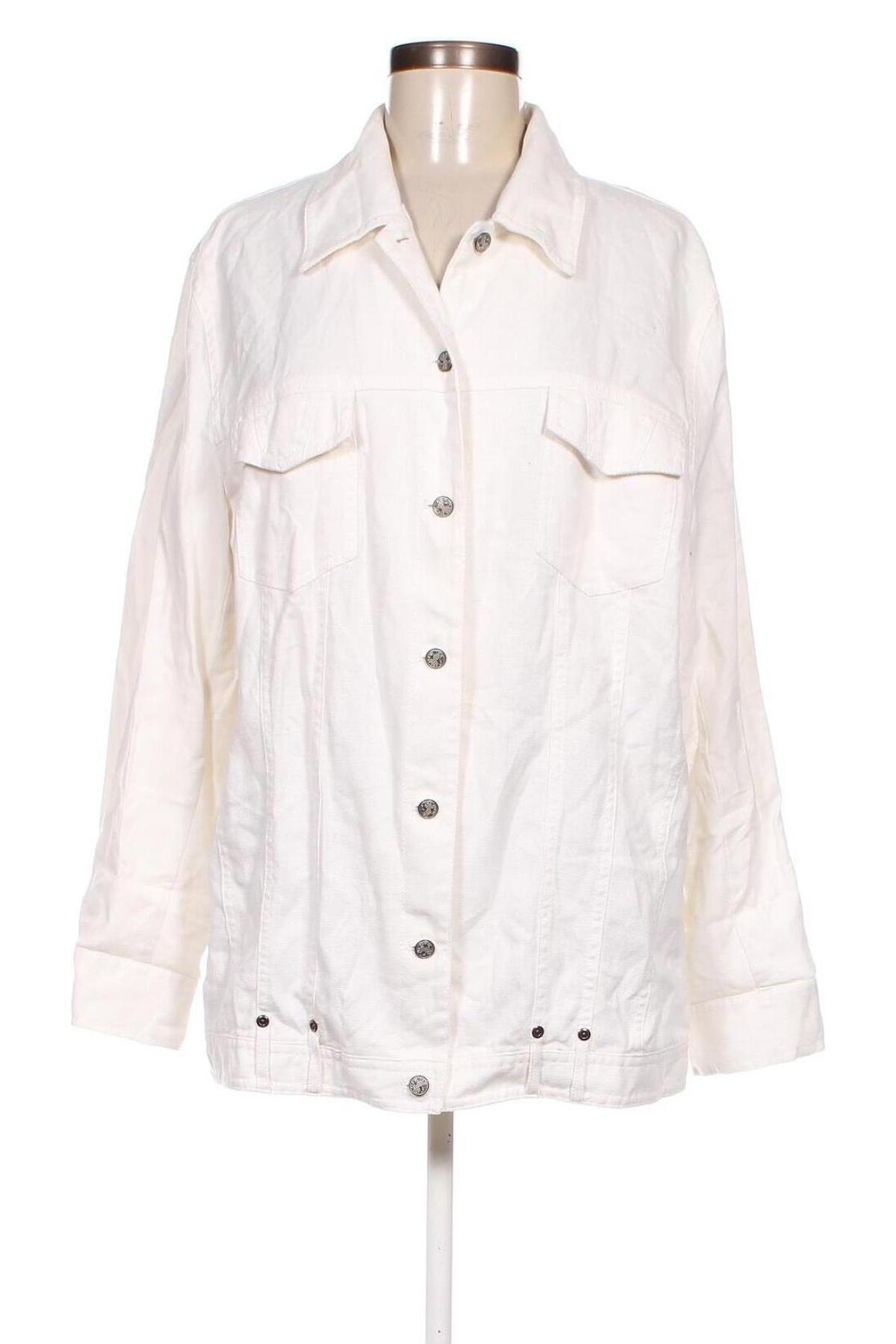 Γυναικείο μπουφάν Canda, Μέγεθος XL, Χρώμα Λευκό, Τιμή 17,81 €