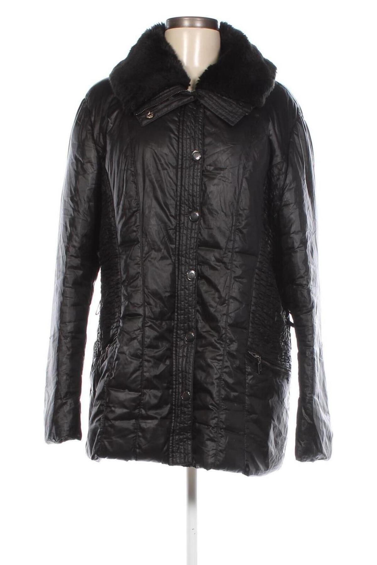 Γυναικείο μπουφάν Canda, Μέγεθος XL, Χρώμα Μαύρο, Τιμή 21,17 €