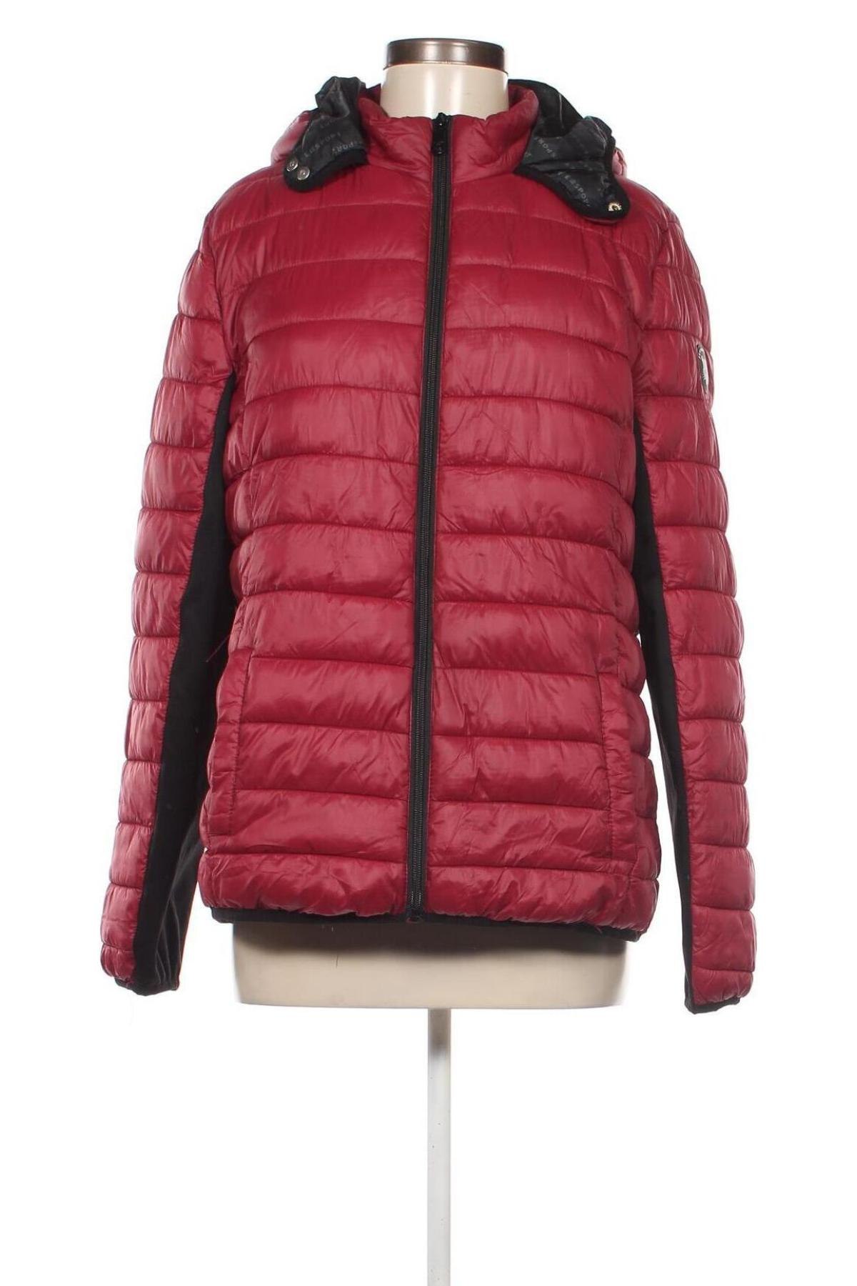 Γυναικείο μπουφάν Crivit, Μέγεθος XL, Χρώμα Κόκκινο, Τιμή 16,33 €