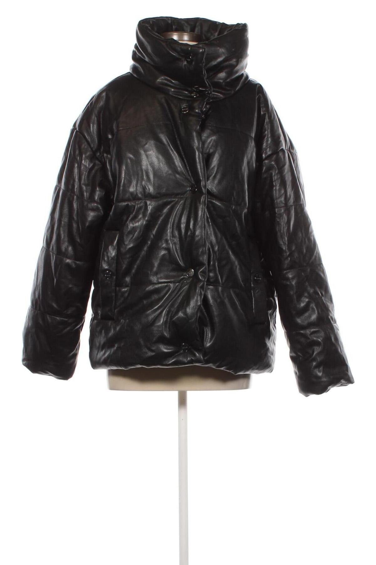 Γυναικείο μπουφάν DKNY, Μέγεθος L, Χρώμα Μαύρο, Τιμή 71,57 €
