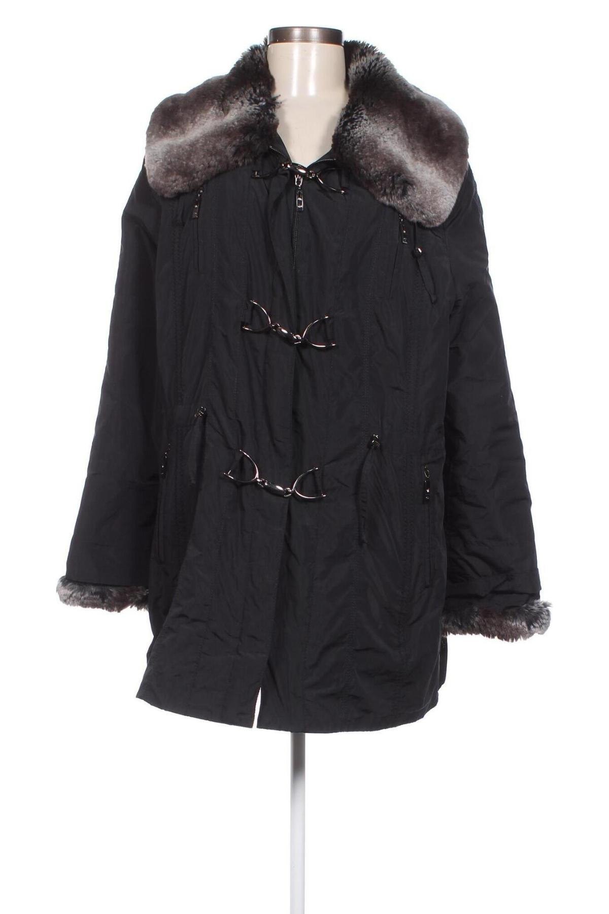 Γυναικείο μπουφάν Gerry Weber, Μέγεθος XL, Χρώμα Μαύρο, Τιμή 43,05 €