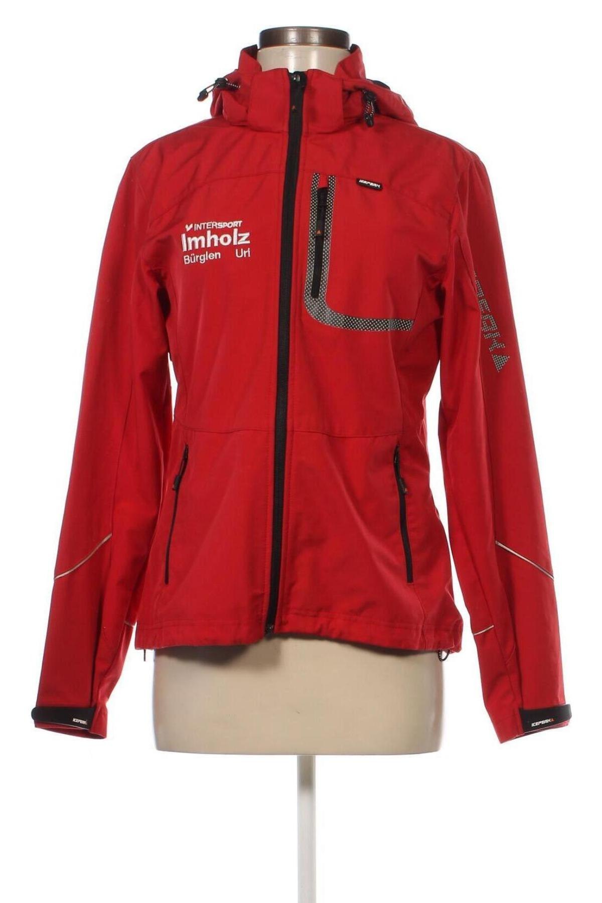 Damenjacke Icepeak, Größe M, Farbe Rot, Preis 19,75 €