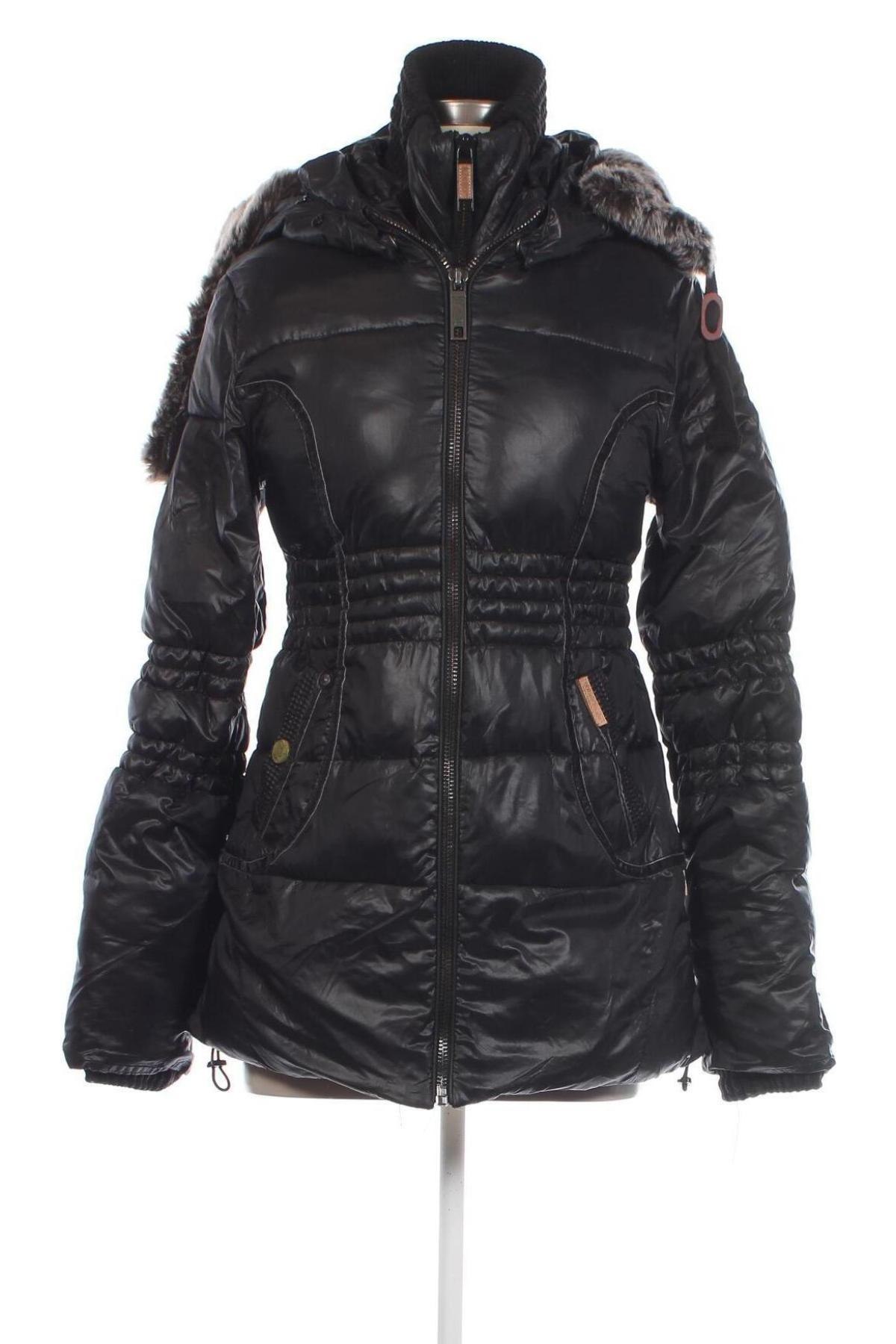 Γυναικείο μπουφάν Khujo, Μέγεθος M, Χρώμα Μαύρο, Τιμή 96,71 €