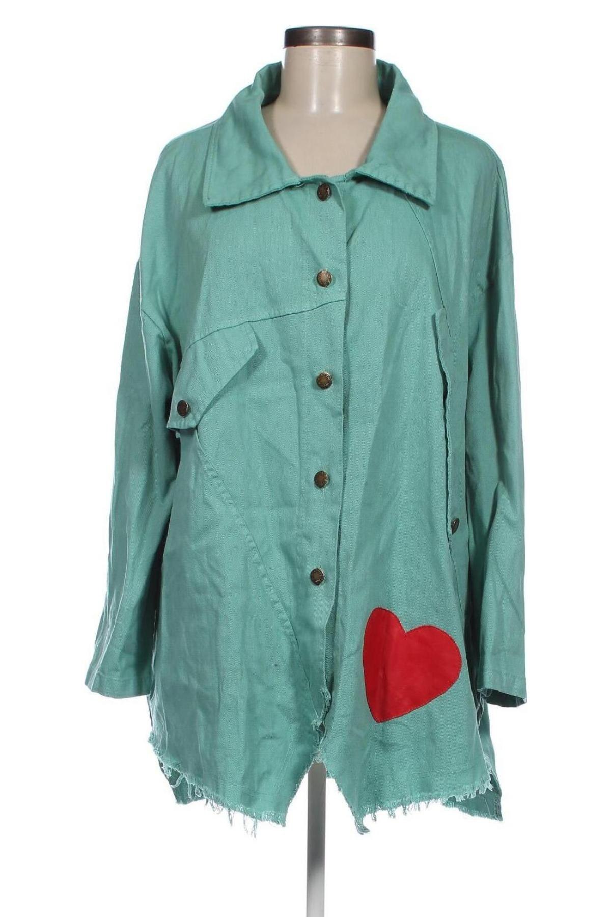 Γυναικείο μπουφάν Lilian Edwards, Μέγεθος XL, Χρώμα Μπλέ, Τιμή 12,16 €