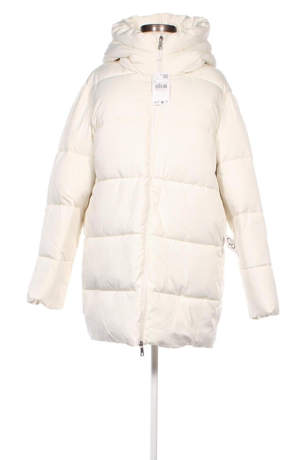 Γυναικείο μπουφάν Mango, Μέγεθος XL, Χρώμα Λευκό, Τιμή 34,52 €