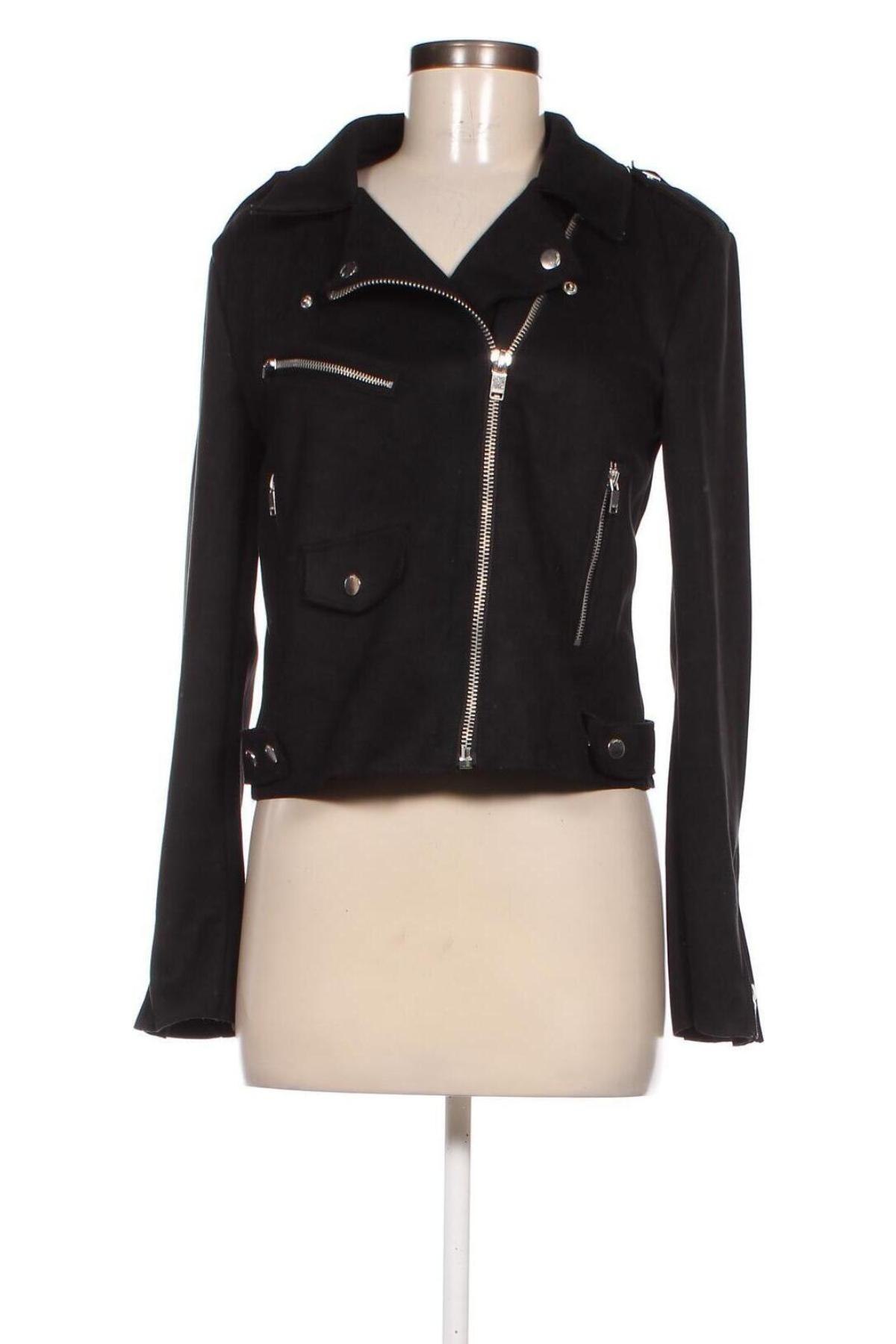 Γυναικείο μπουφάν ONLY, Μέγεθος L, Χρώμα Μαύρο, Τιμή 8,88 €