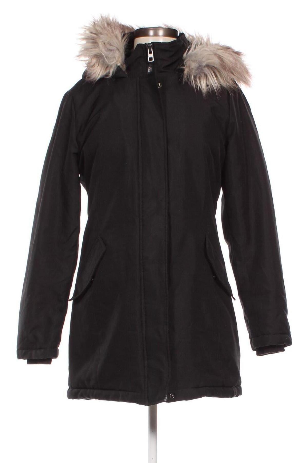 Γυναικείο μπουφάν ONLY, Μέγεθος S, Χρώμα Μαύρο, Τιμή 14,71 €